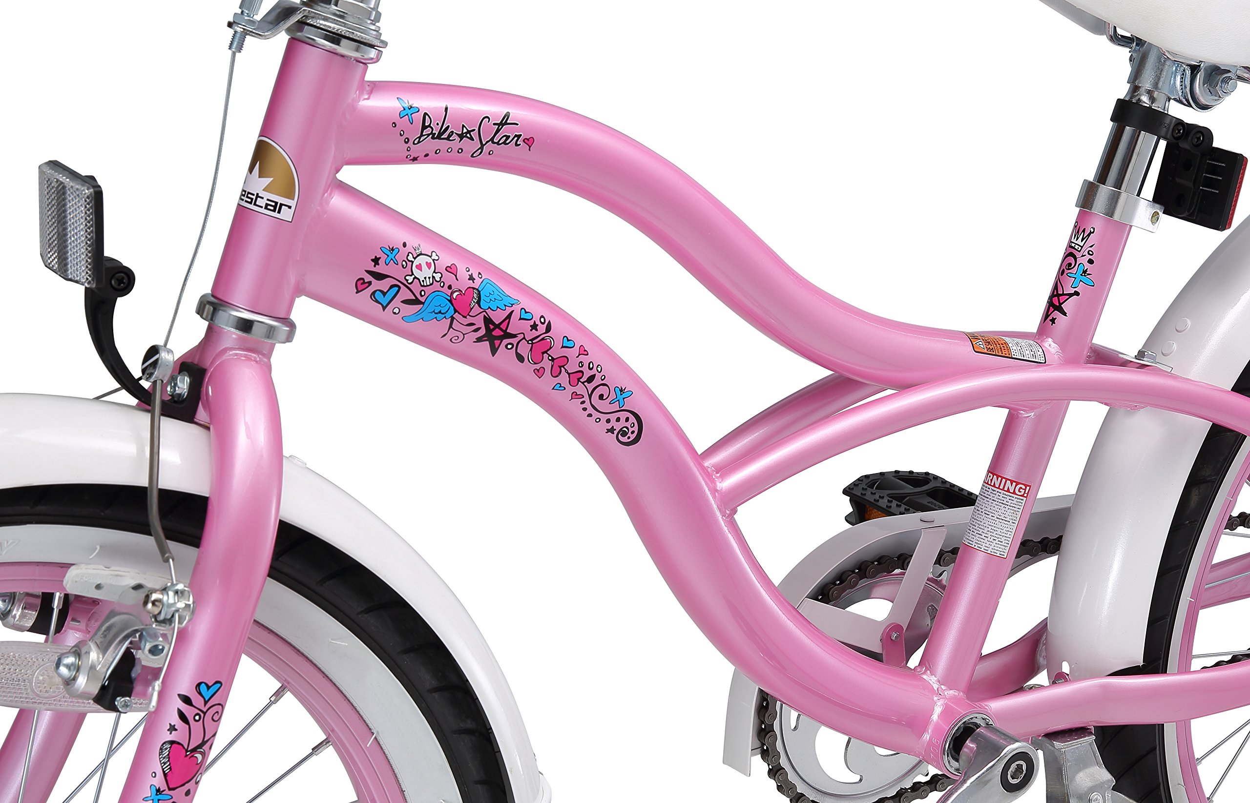BIKESTAR Jugendfahrrad Kinderfahrrad für Jungen und Mädchen 20 Zoll ab 6 Jahre, 24 Zoll ab 9 Jahre | Fahrrad für Kinder Cruiser | Risikofrei Testen