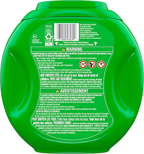 Miniatura 13 de Gain Flings - Paquete de detergente para ropa, 60 unidades, aroma Island Fresh, con defensa del olor, paquetes de jabón concentrado para ropa