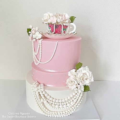 Miniatura 5 de Marvelous Molds PinchPro Perlas (0.157 in) Molde de silicona para decoración de tartas de fondant o arcilla