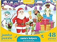 Vista 7 de Upbounders Santa's Helper's - Rompecabezas navideño de 48 piezas para niños, 4+
