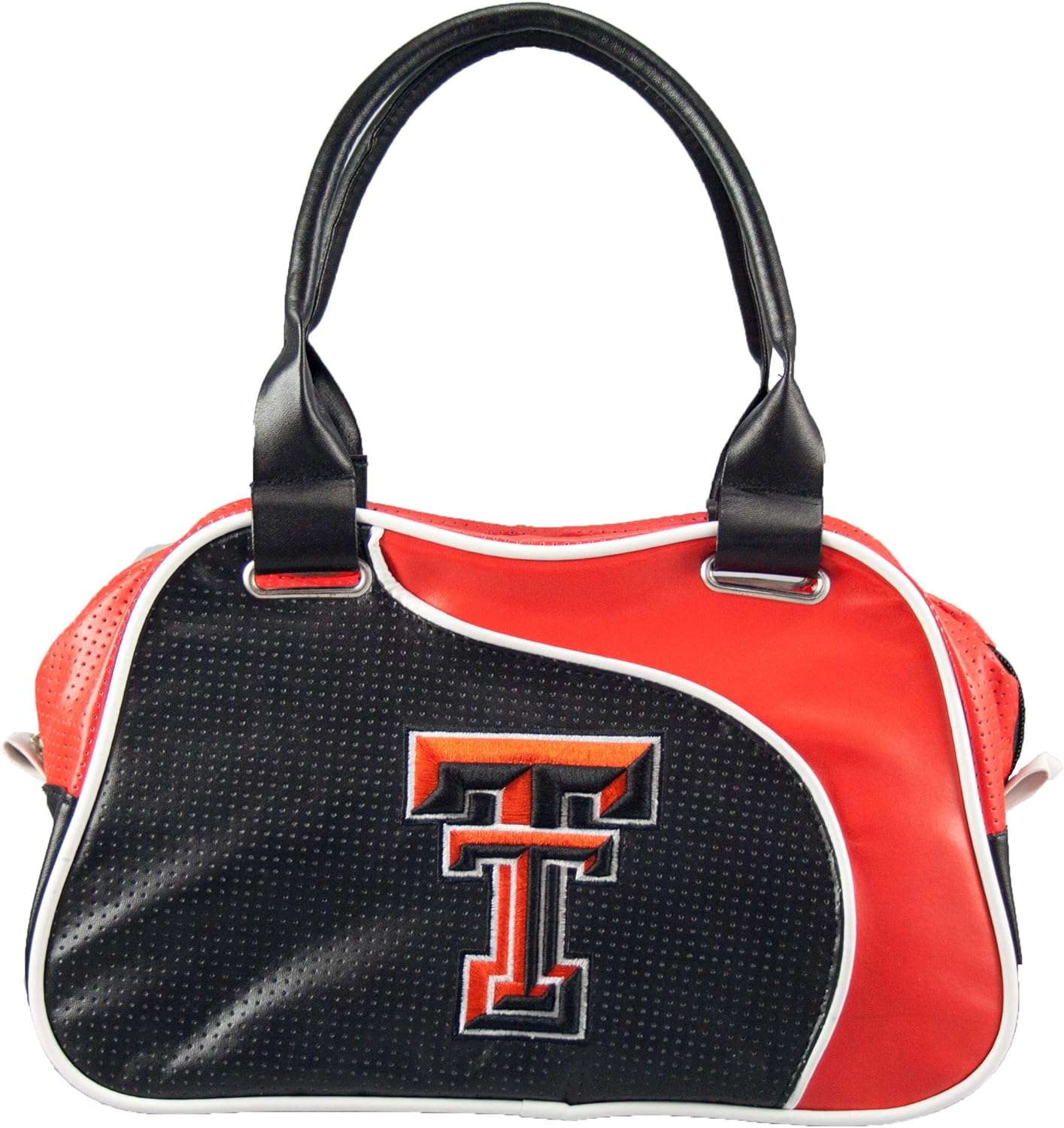 Littlearth NCAA Texas Tech Red Raiders Perf-ect Bowler Handbag