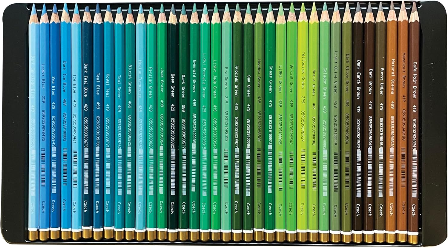 KOHINOOR set of artists´ coloured pencils 3828 144