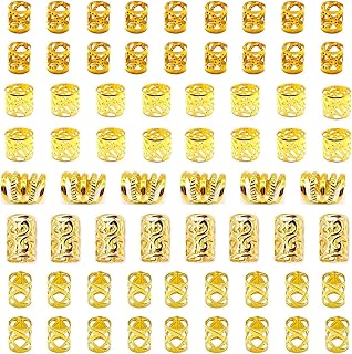 Gold Hair Clips For Braids Picks collage image 4