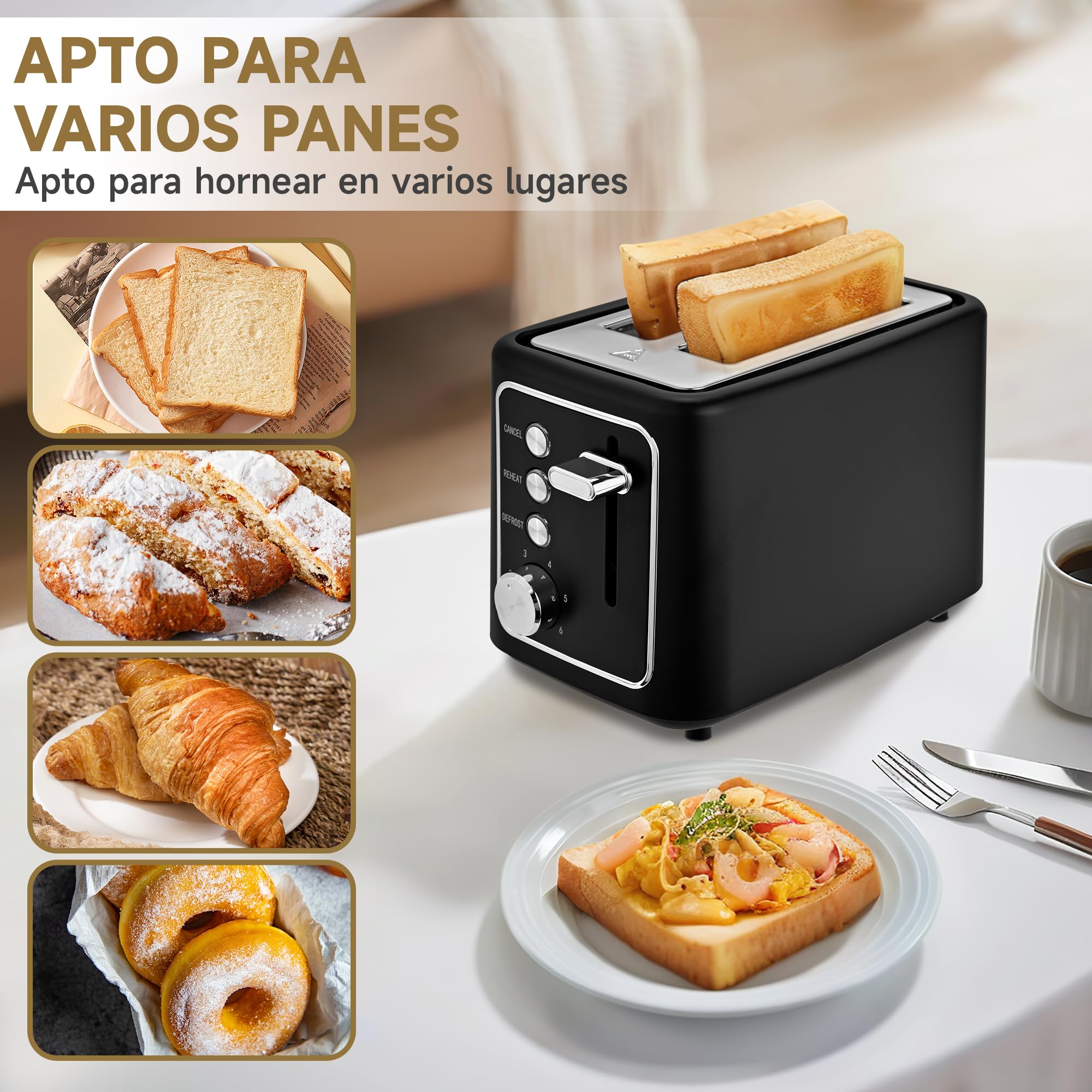 Set Colazione Swan Nordic | Bollitore 1.7L 2200W + Tostapane 2 Fette Larghe | Design Legno