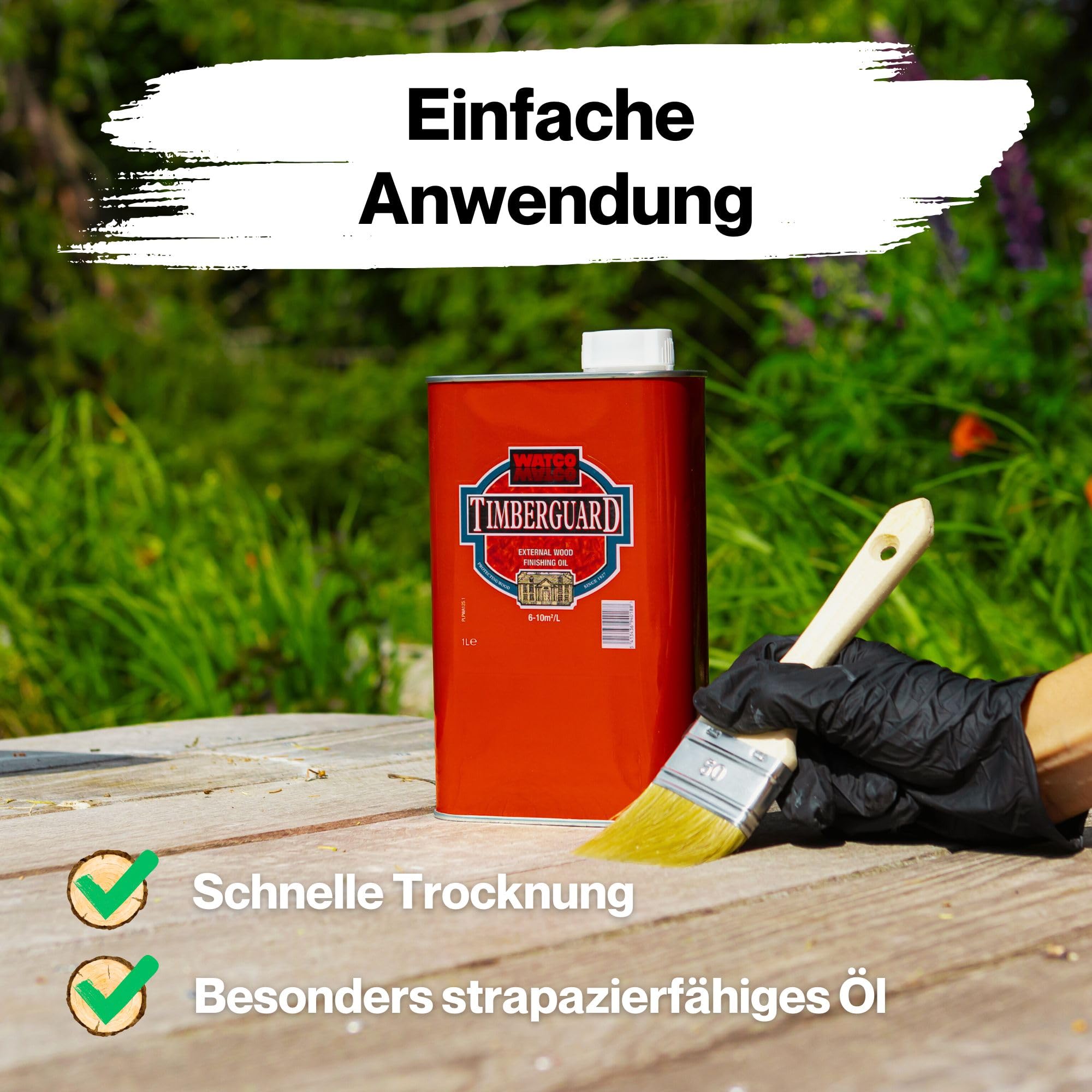 Timberguard 1 Liter Finishing Oil Natur
