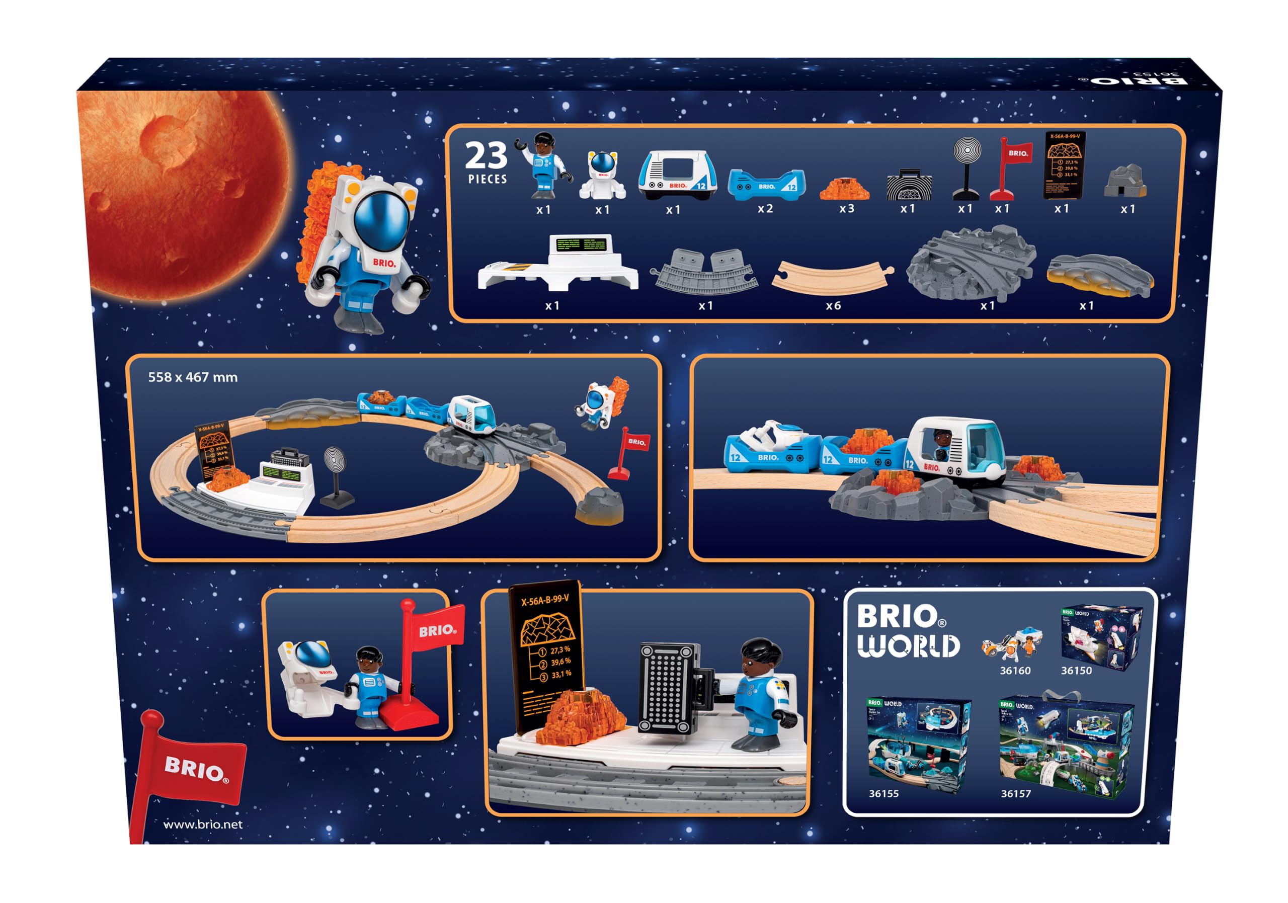 BRIO World Weltraumforschungs-Set - Spielzeug ab 3 Jahre