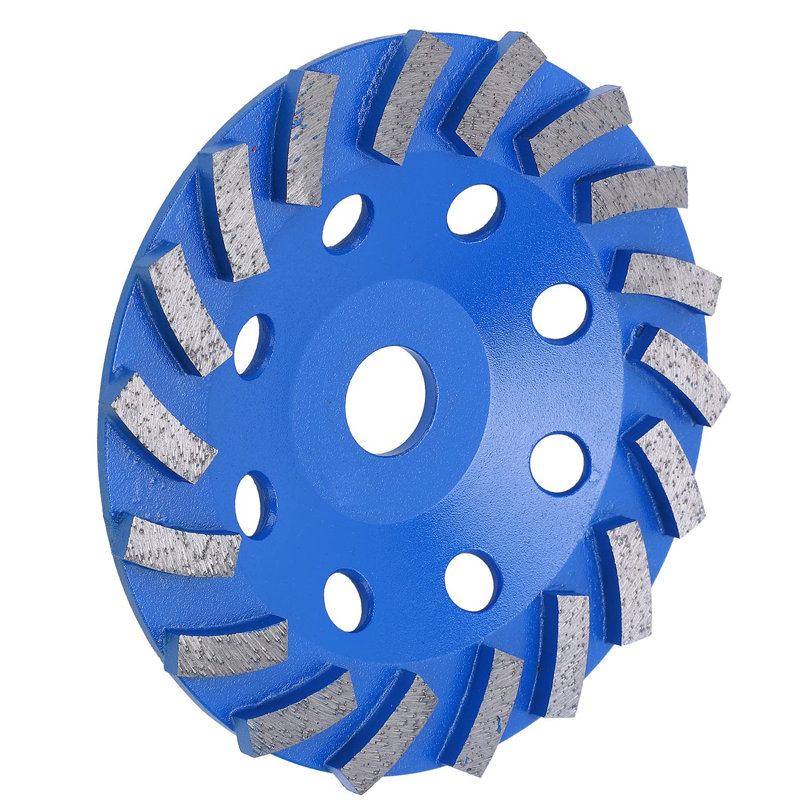 Blu 18 denti mola diamantata tazza 150 mm levigatura smerigliatrici angolari per cemento, pietra e cemento