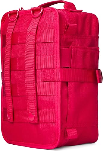 Miniatura 2 de Kit grande de primeros auxilios para automóvil, viajes y hogar – Kit de emergencia para senderismo, camping, mochilero y al aire libre – Incluye