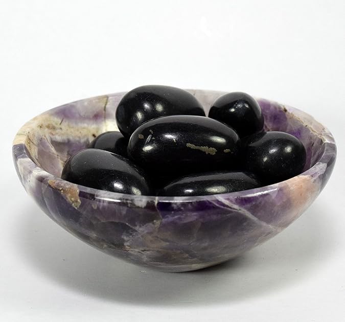 5PCS Natural Black Onyx Pebbles Polished Cabochon Gemstone Crystal Mineral Specimen Cabs from Peru