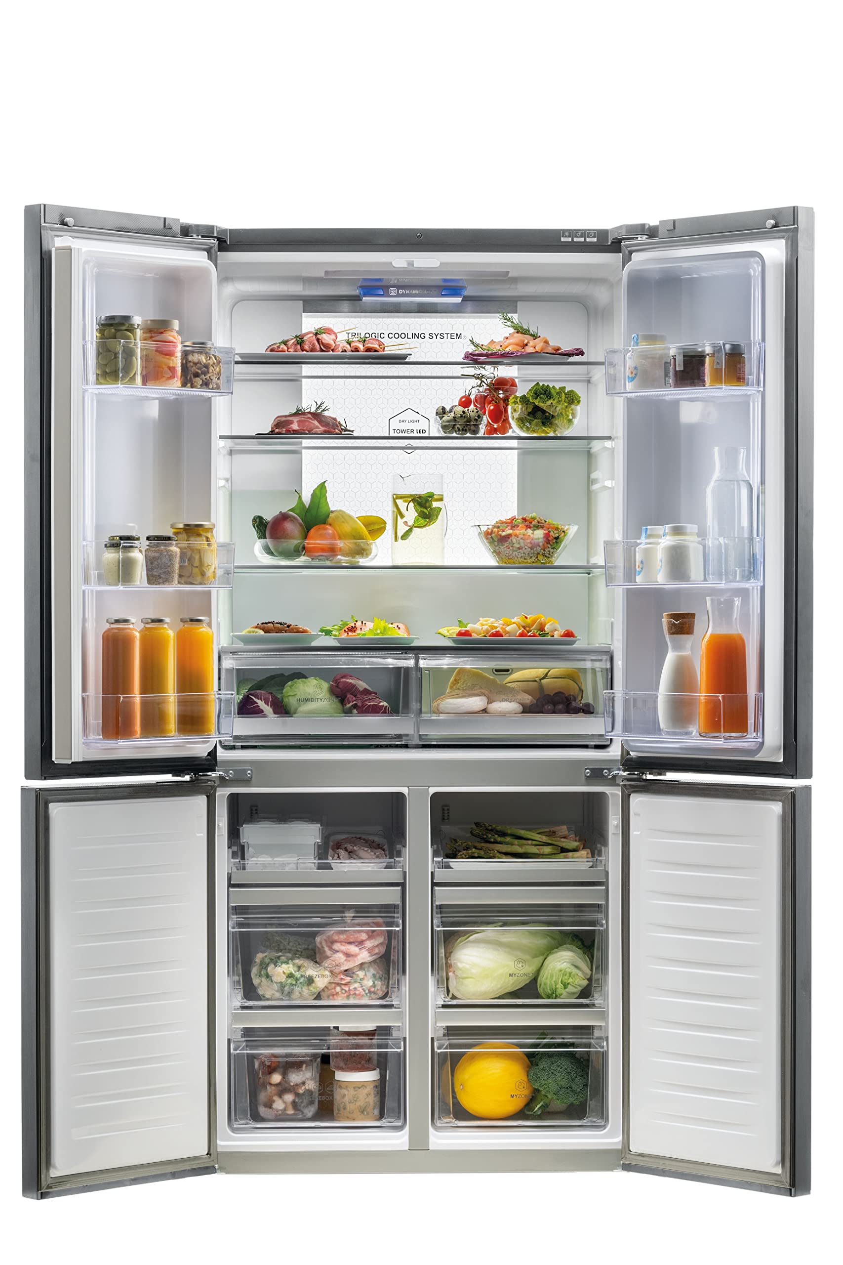Haier 34004160 Frigorífico congelador de acero inoxidable Serie 7