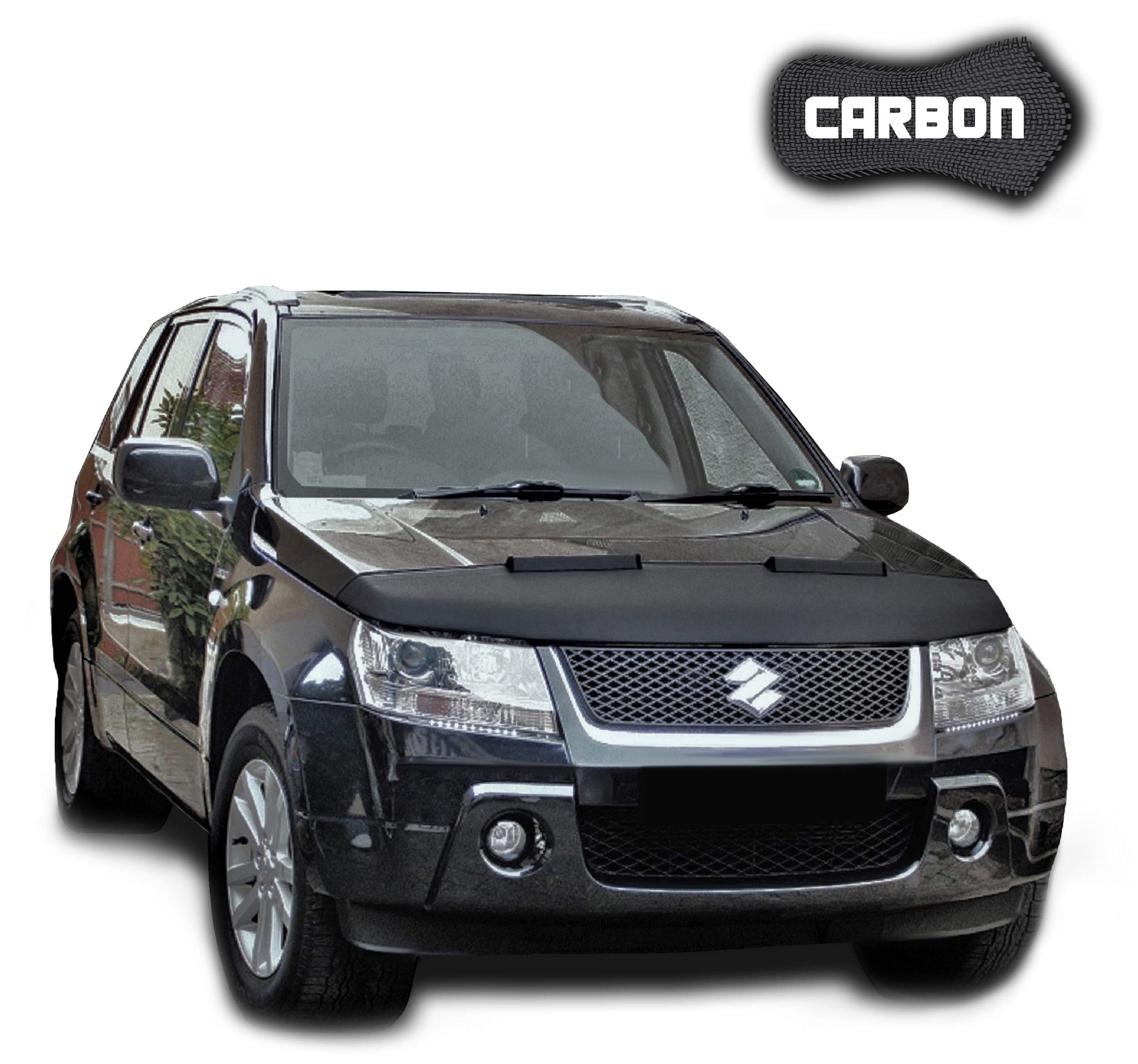 Buy Hood Bra for Suzuki Grand Vitara 2 CARBON Car Bra Front End