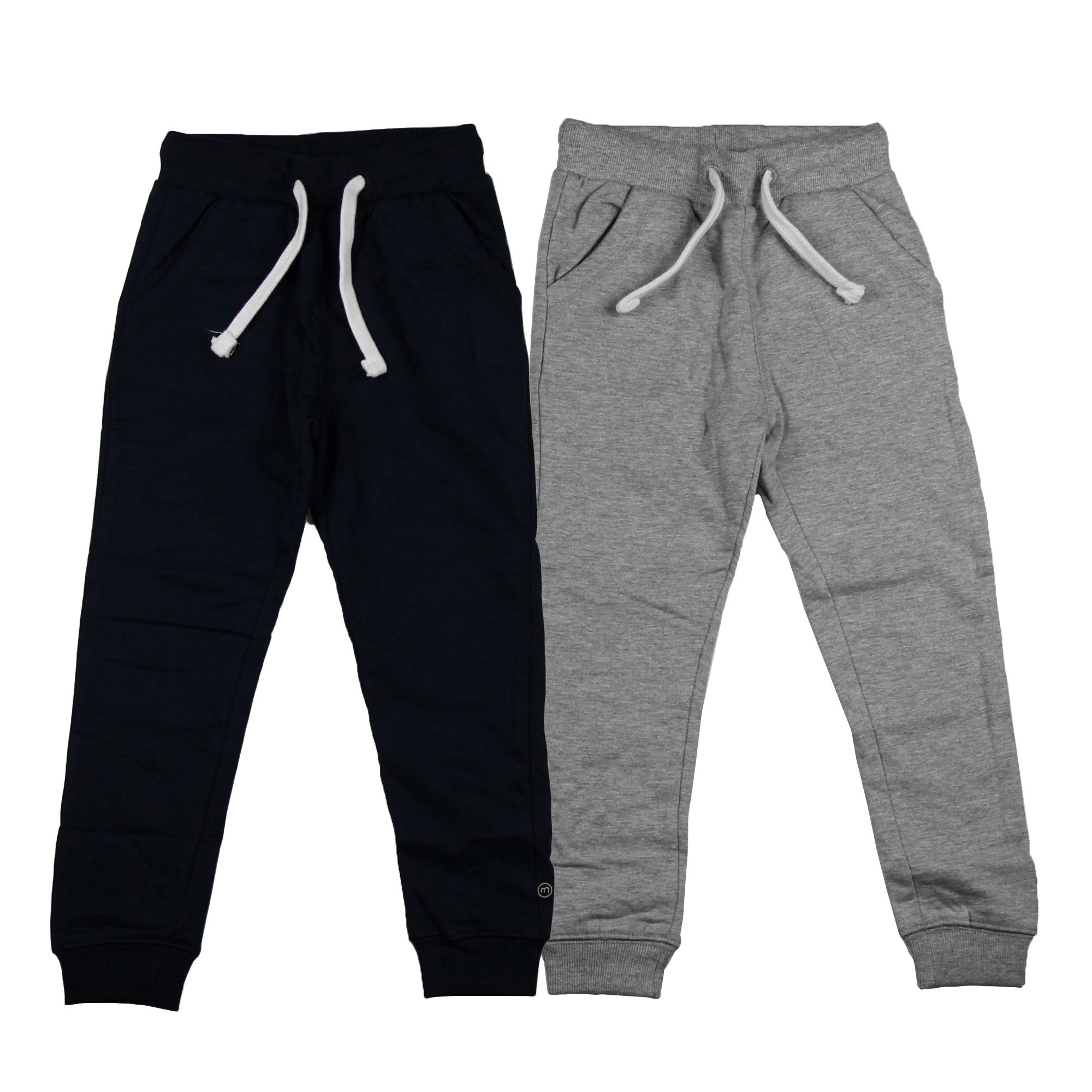 MINYMO Jungen Hose Basic 36 -Sweat Pant (2-Pack)