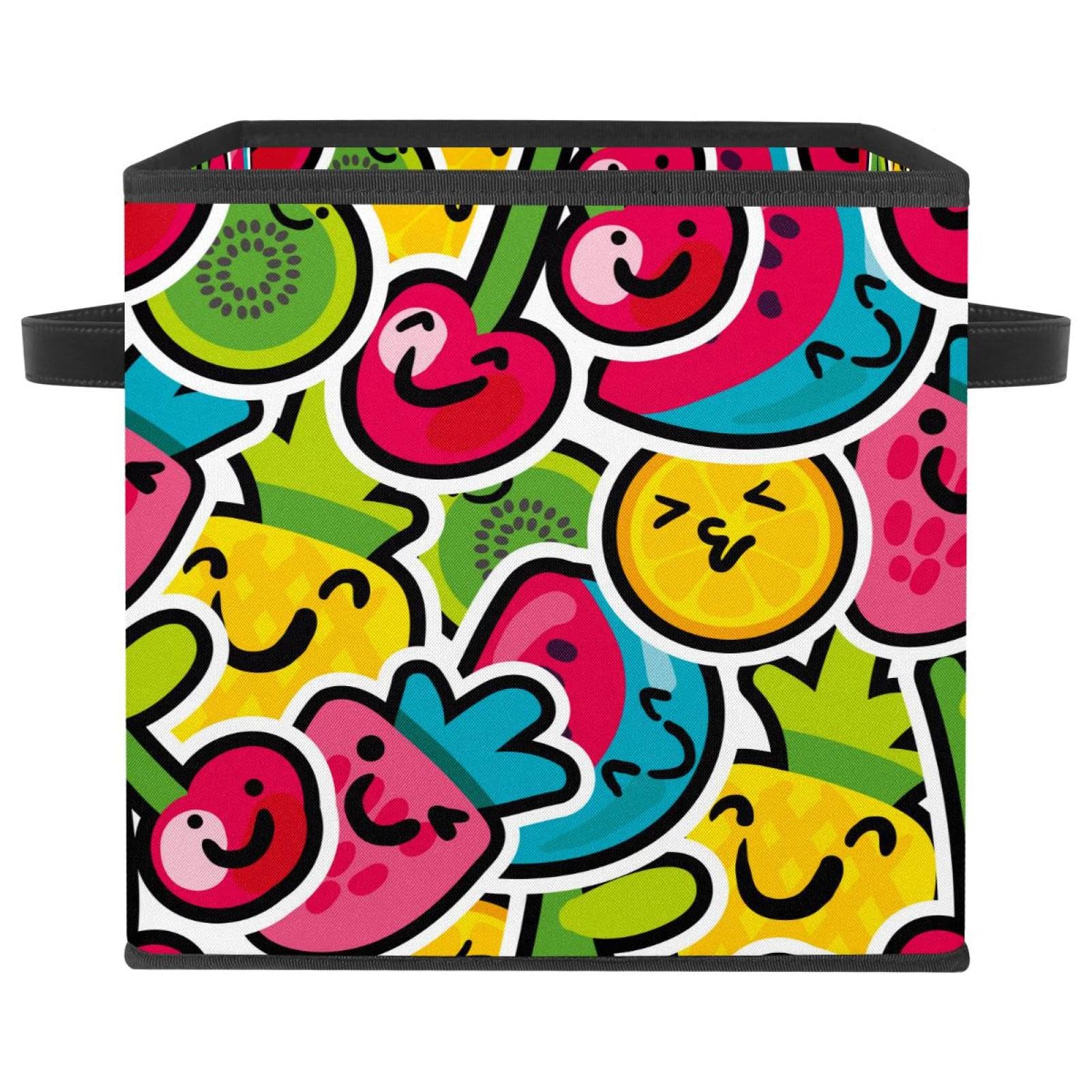Boîte de rangement pour livres et placard bac pliable anti-désordre en tissu