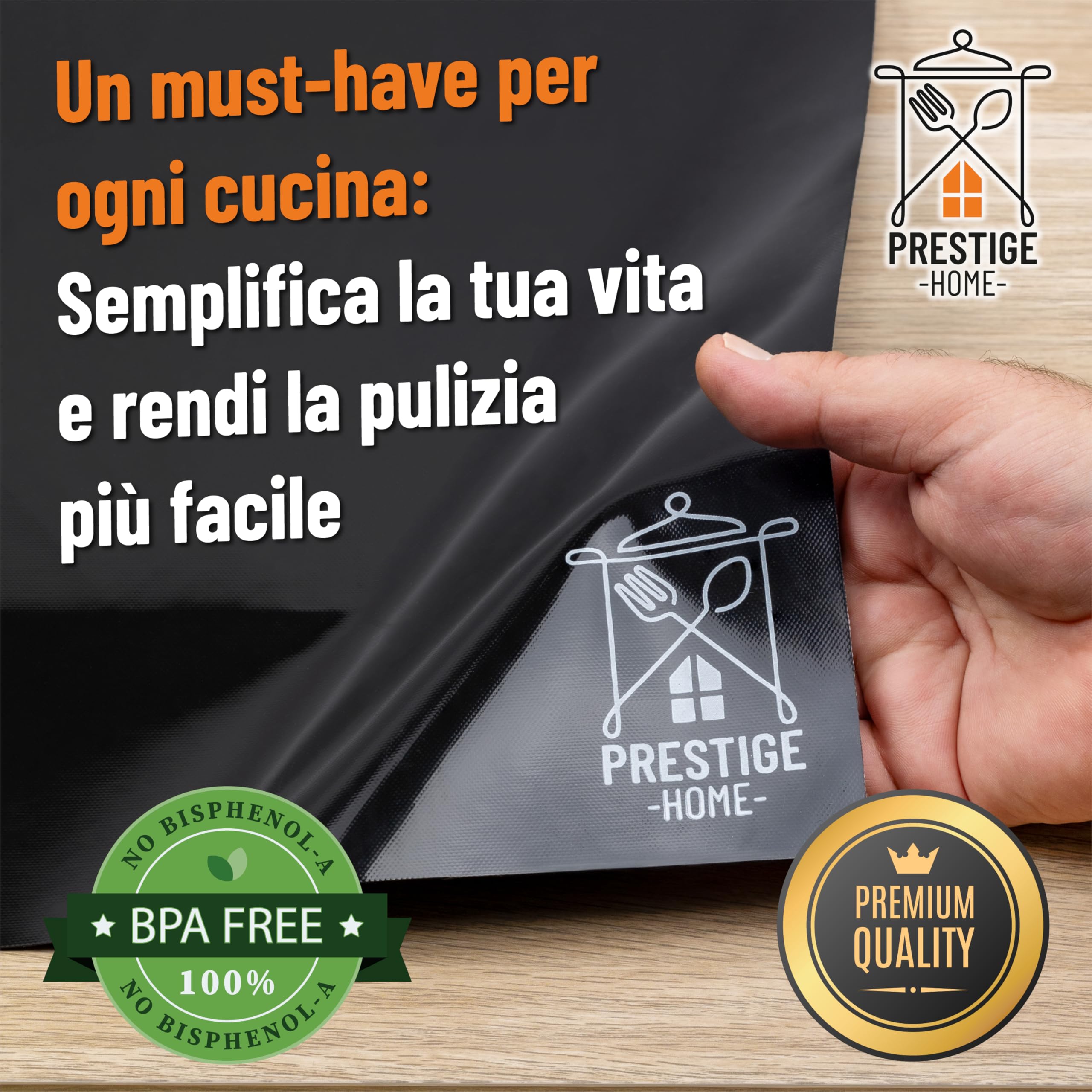 Protezione Piano Induzione, Copri Piano Induzione per Piano Cottura Cucina, Copertura 60 * 50 cm, PH001