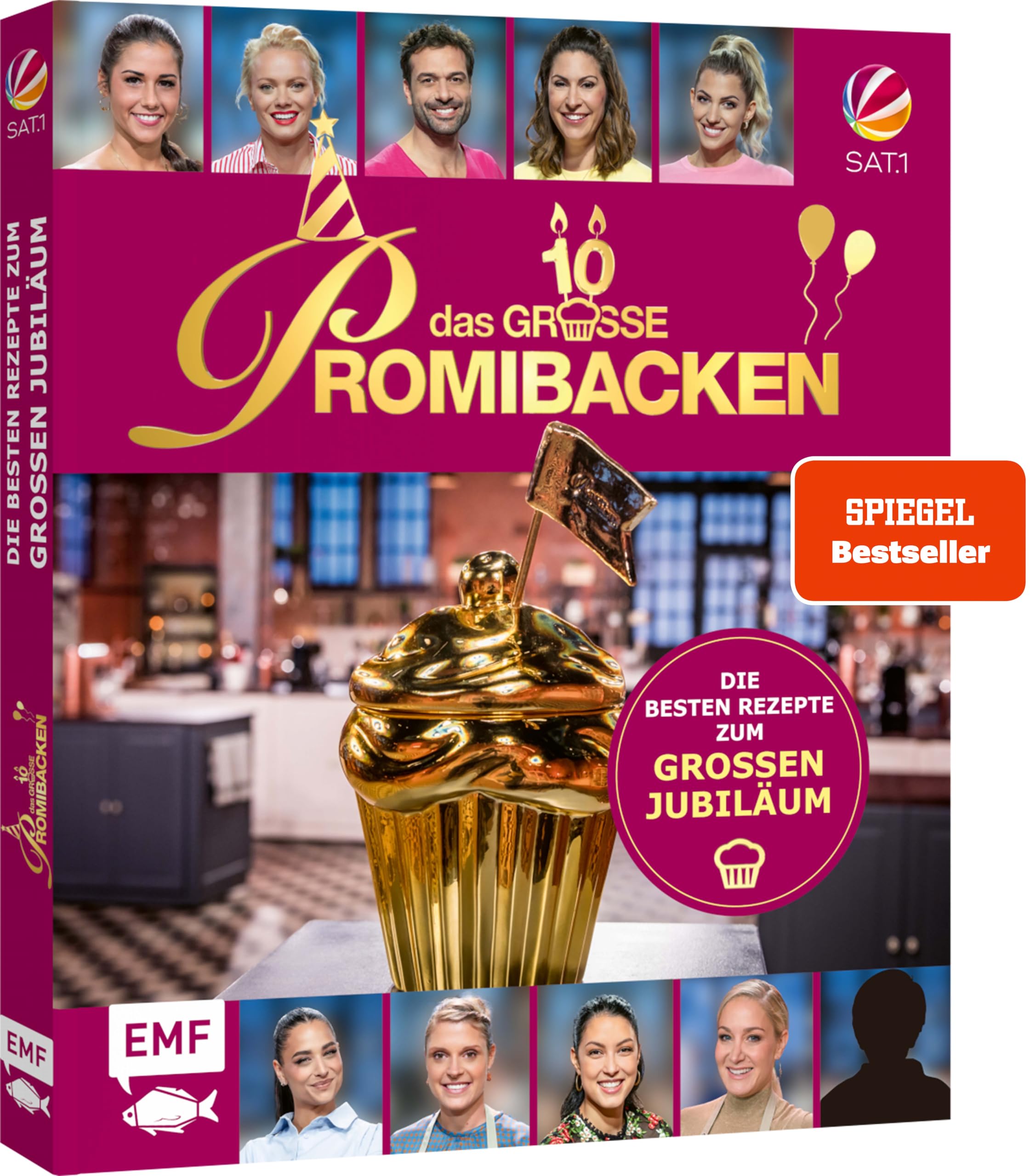 Das große Promibacken: Die besten Rezepte zum großen Jubiläum | Alle Sieger*innen, alle Staffeln, plus das Beste aus den Technischen Prüfungen
