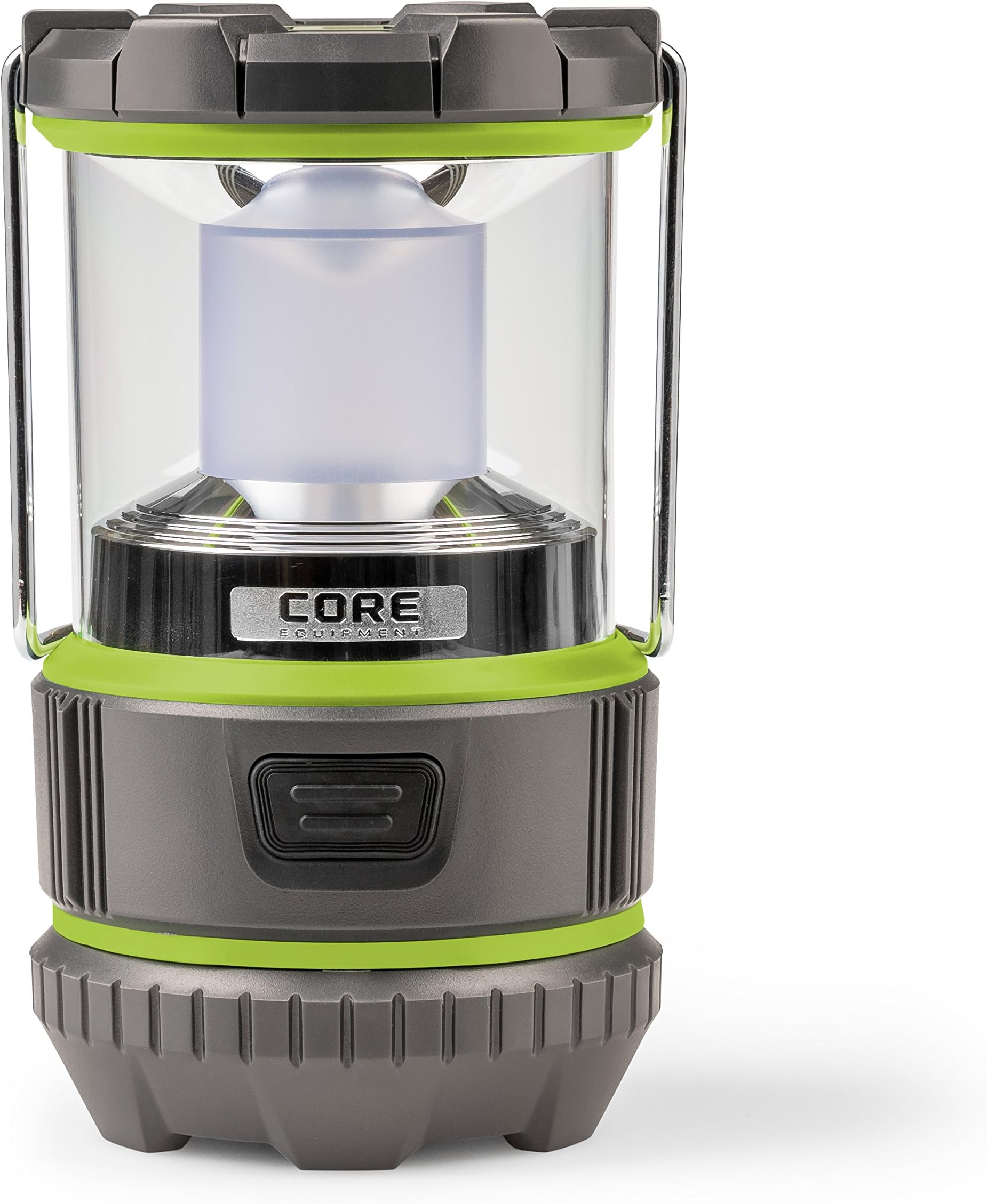 CORE 500 Lumen CREE LED Battery Lantern, Two Modes, Water Resistant, Camping Emergency Backyard Use