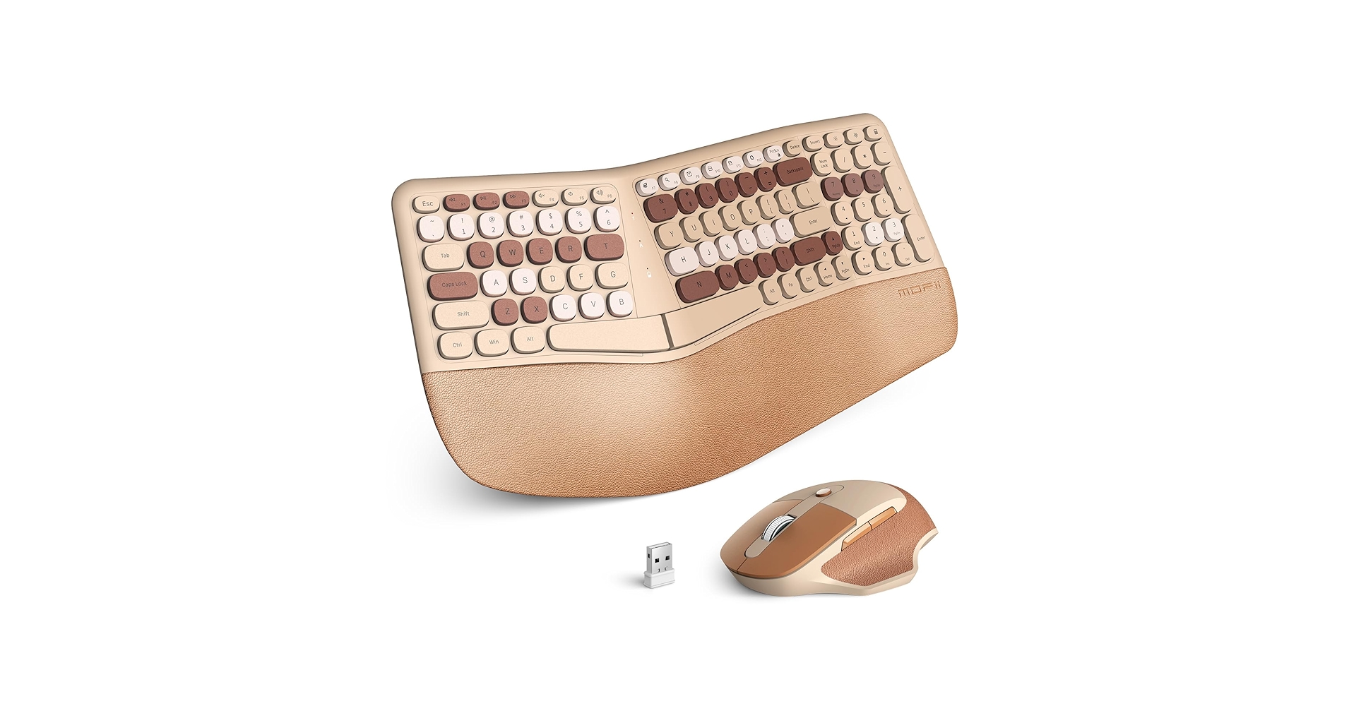 Amazon.com: MOFII Ergonomic Keyboard and Mouse, 2.4G USB Wireless