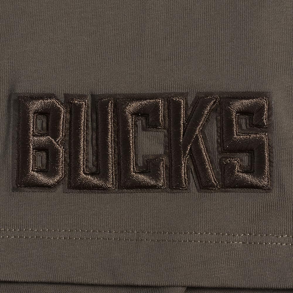 PRO Standard Men's NBA Neutral Short Sleeve Tee, Dark Taupe - Image 5
