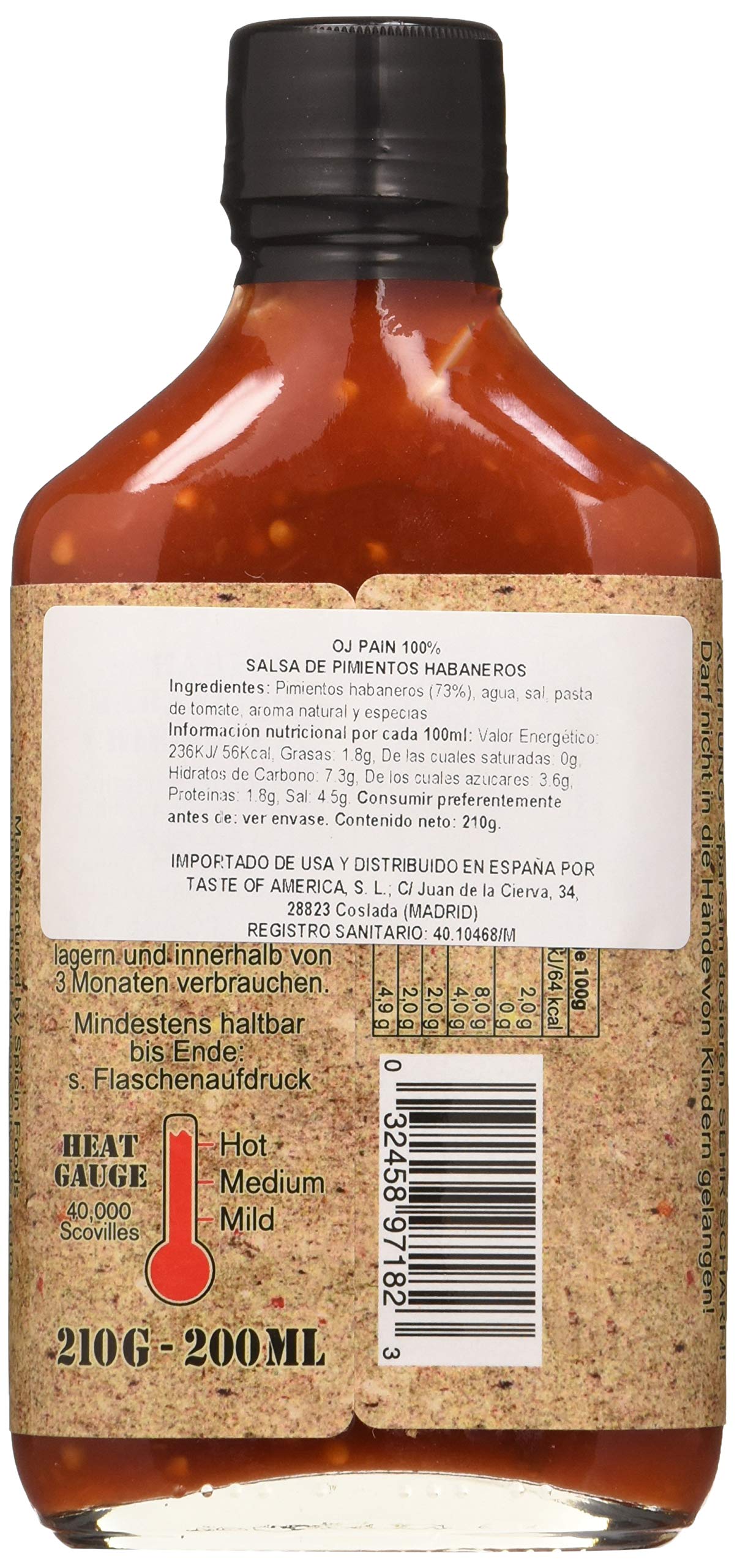 Oj Pain Salsa picante