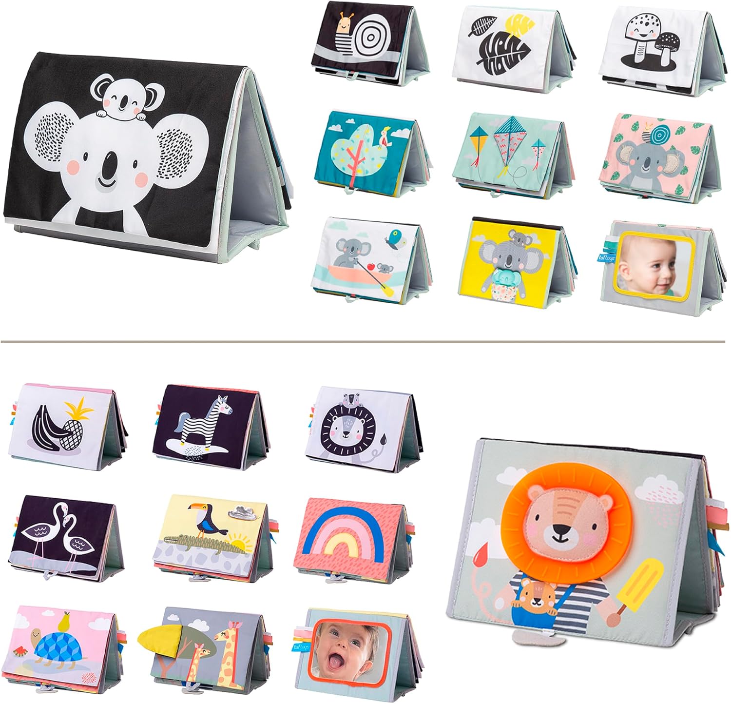 Peek-a-boo Baby Book 6 Months Taf Toys Where Is Joey? Clip On Pram Book. Sensory Cote Sensory Books For Babies