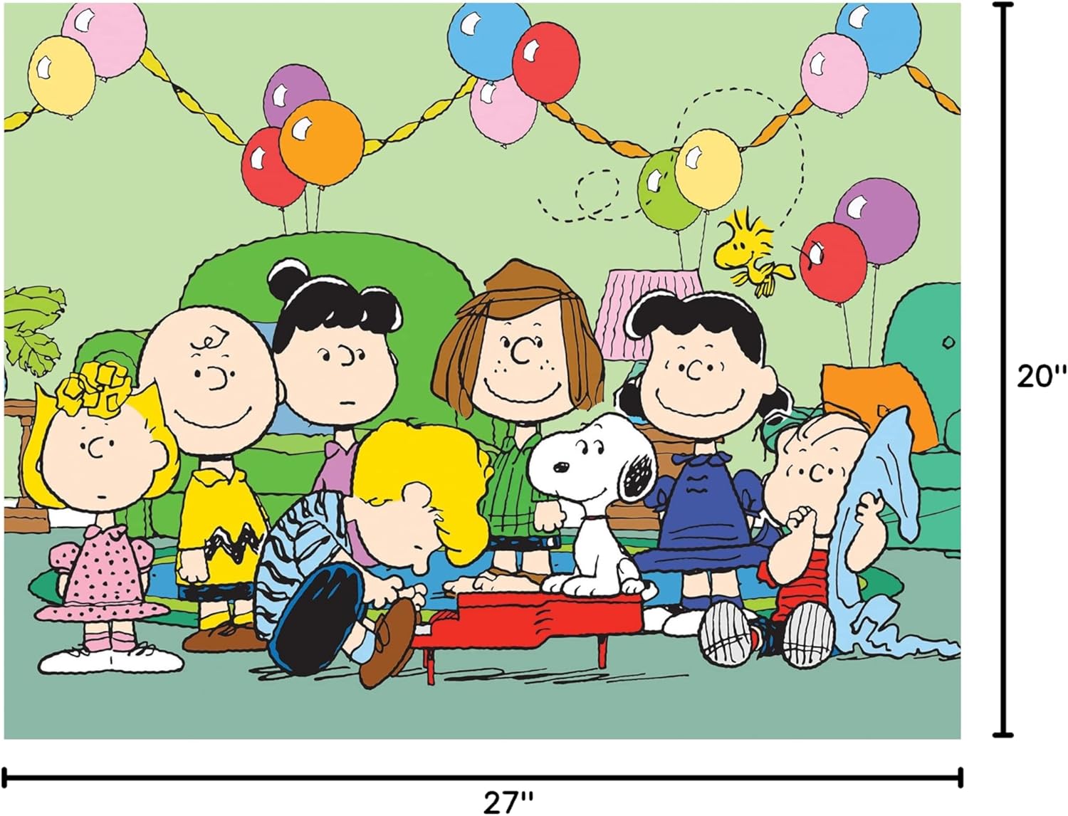 RoseArt - Peanuts - 100 Piece Jigsaw Puzzle for Kids and Adults