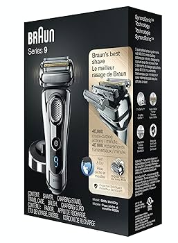 Braun Series 9 9293S Electric Shaver with SyncroSonic Technology