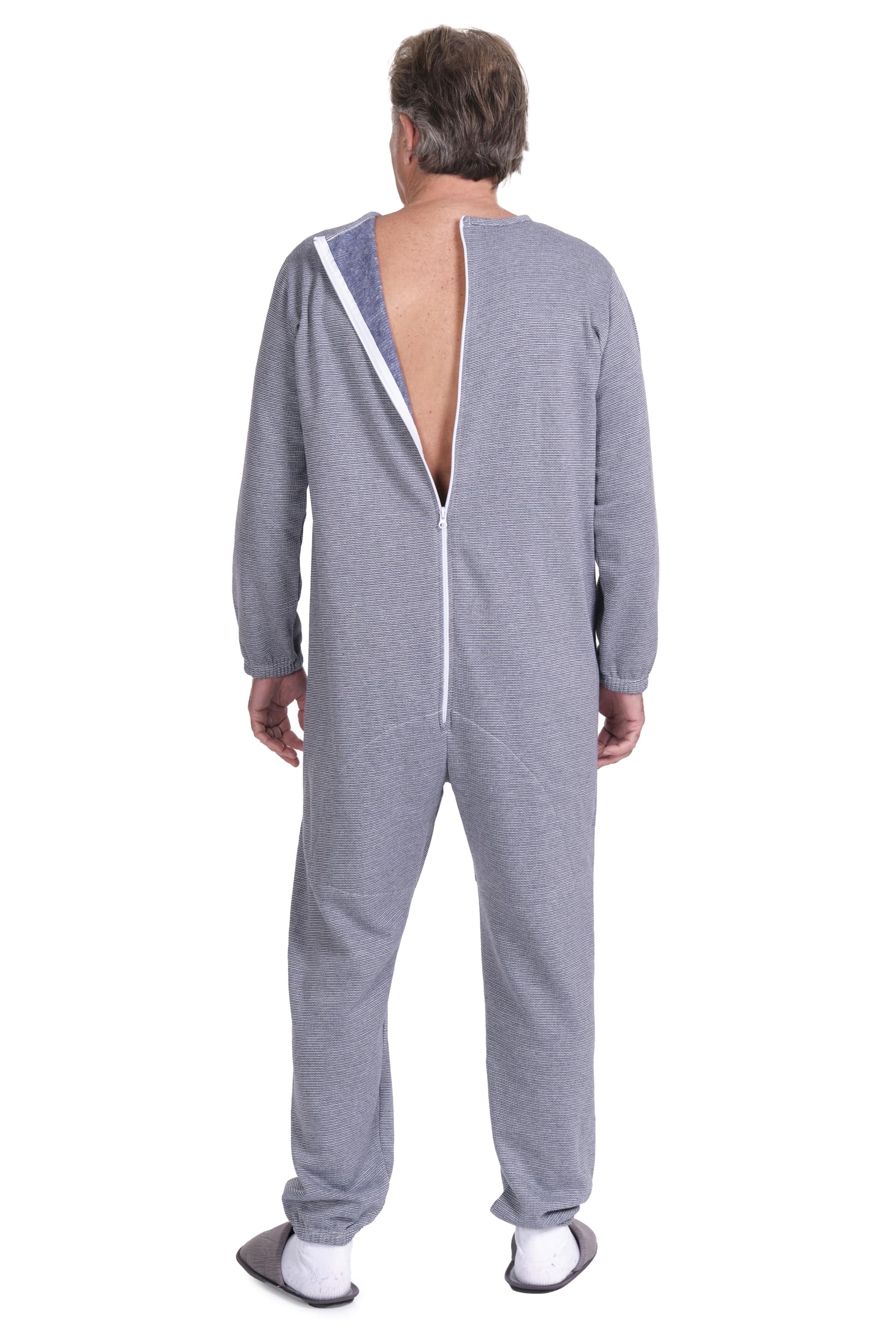 FERRUCCI COMFORT Pyjama de sudation à manches longues avec fermeture éclair/fermeture Éclair Diamètre dos hiver Tissu lourd