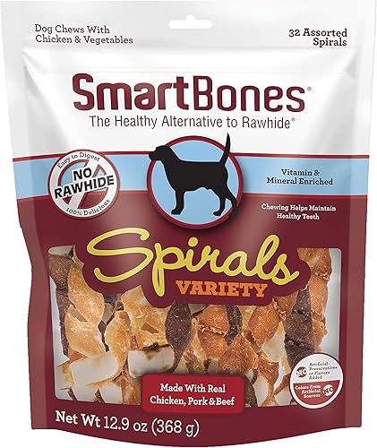 SmartBones Paquete variado de espirales, 32 unidades