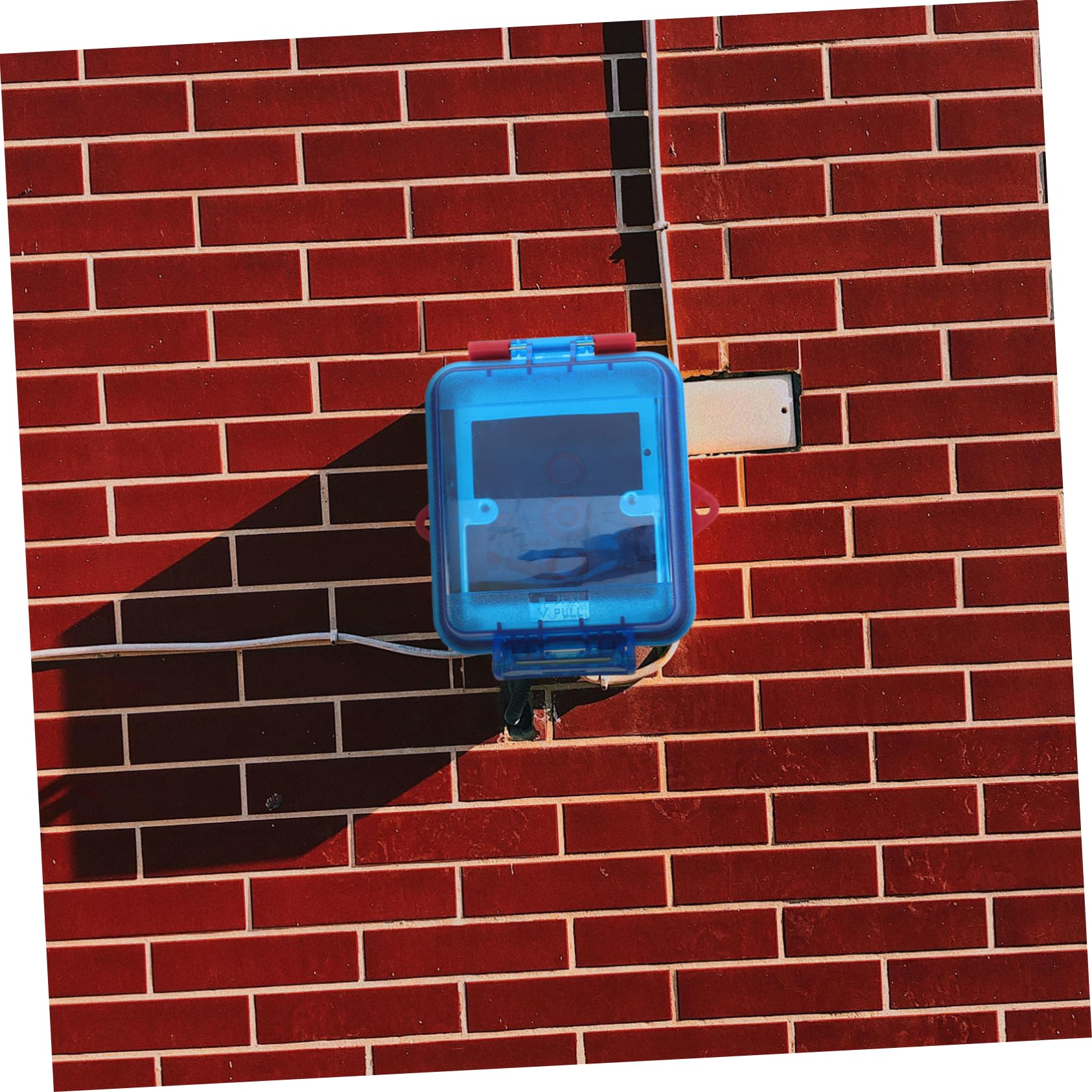 Homoyoyo Cubierta de Alarma contra Incendios Protector de Botón de Incendio Manual para Interruptor de Emergencia Protector de Panel de Alarma de Emergencia Cubierta de Punto de Llamada