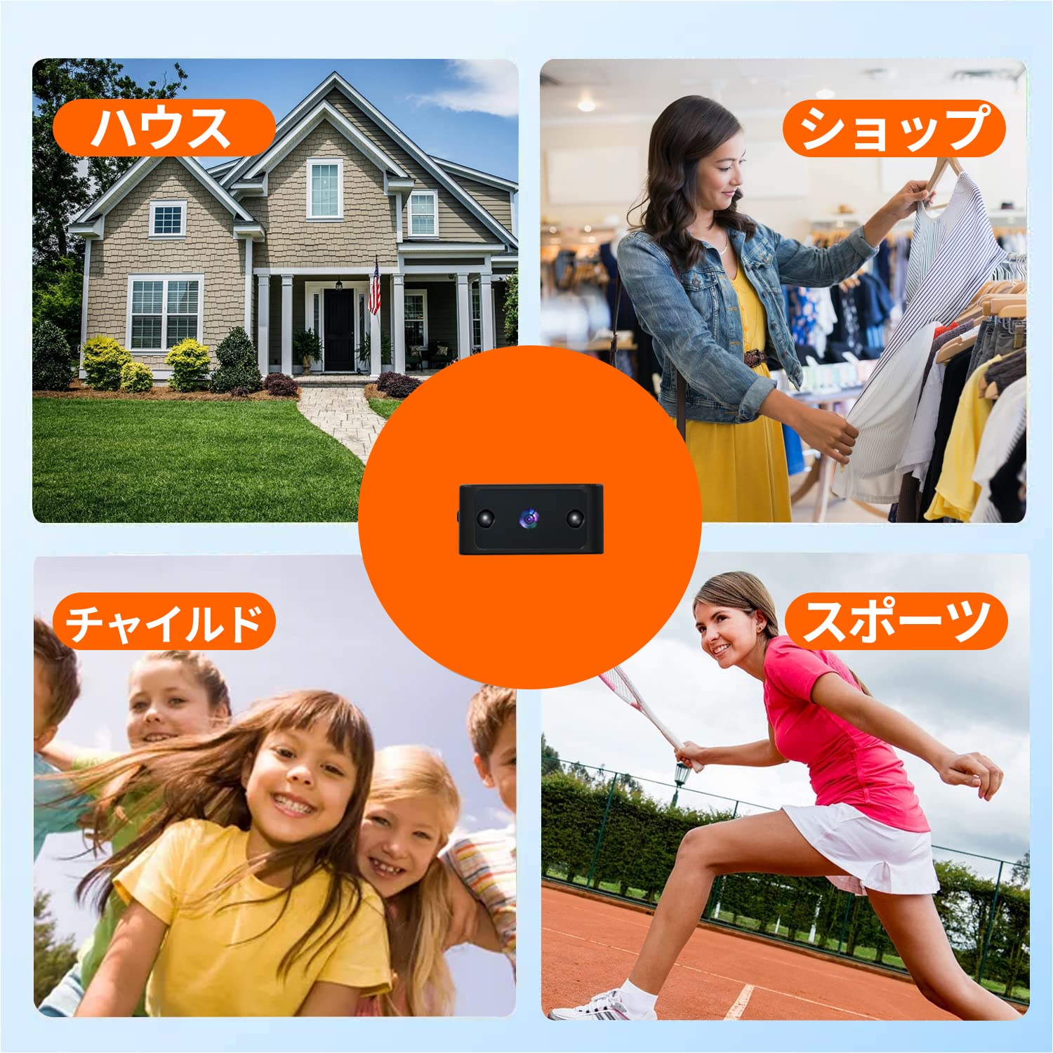 Amazon.co.jp: 超小型スパイカメラ、隠しカメラ 1080P HDは動き