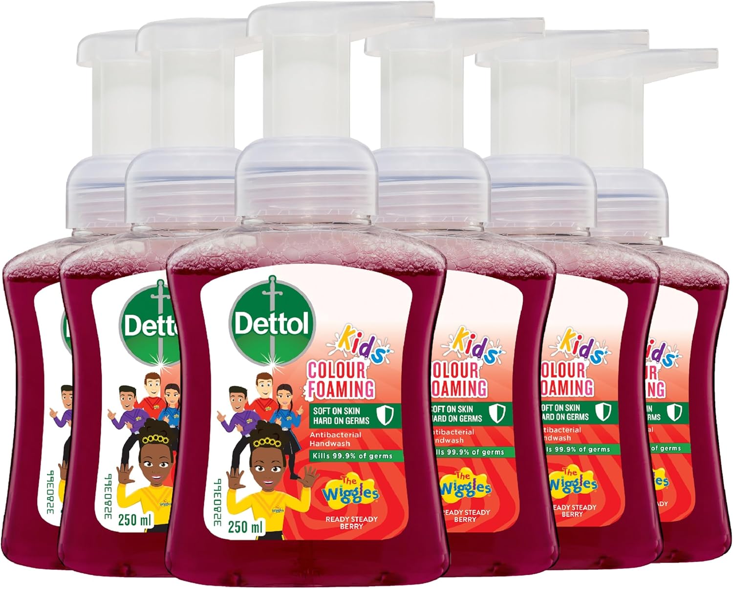 Dettol Kids Colour Foaming Hand Wash Berry 250ml x 6 : Amazon.com.au ...
