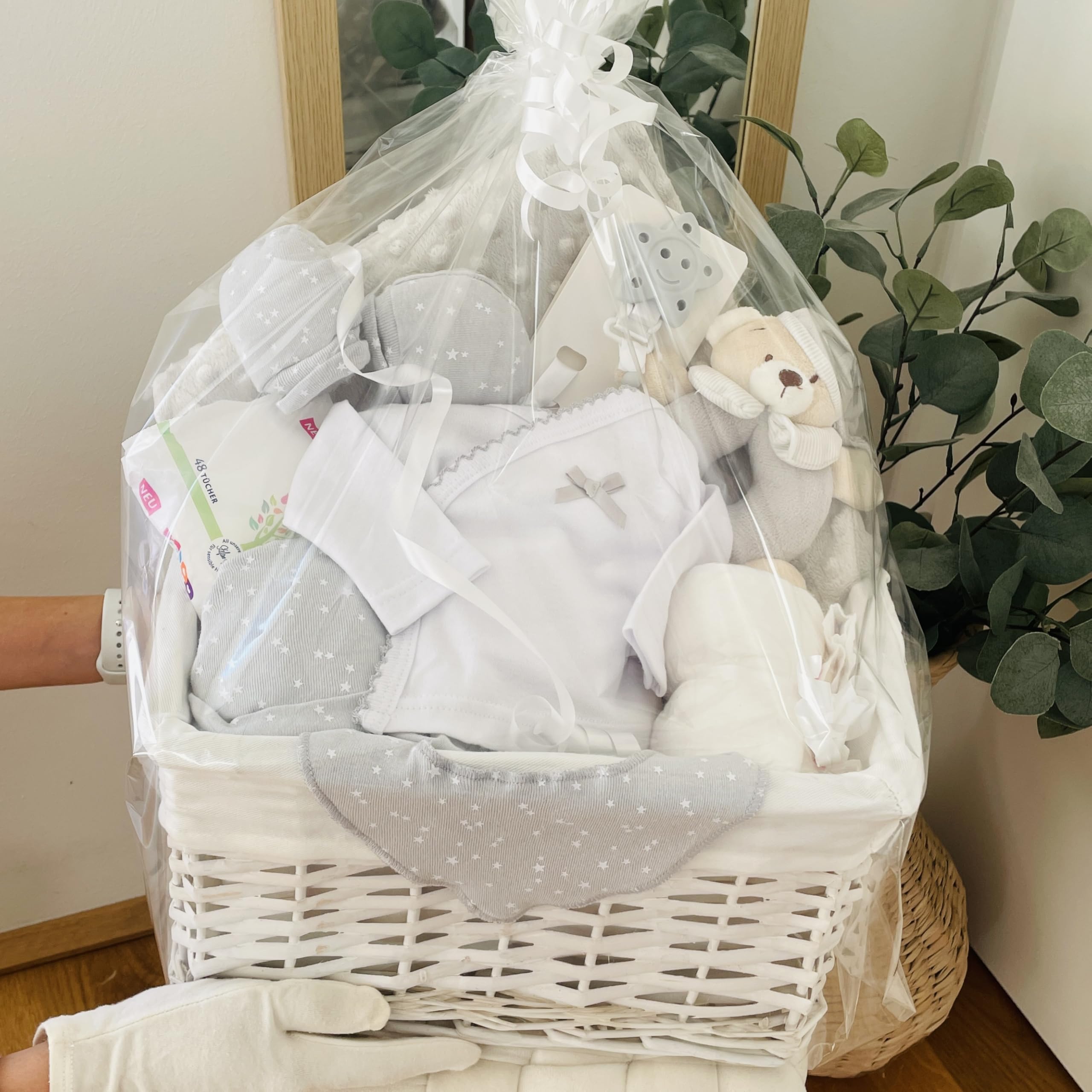 Geschenkset zur Geburt 9 Stücke,Baby Box,Babygeschenk Set Babyparty Junge Mädchen Neutral,Baby Gift Set, Neugeborenes Geschenk mit Erstausstattung, Babybox, Baby Geschnkbox, Baby Geschenkset