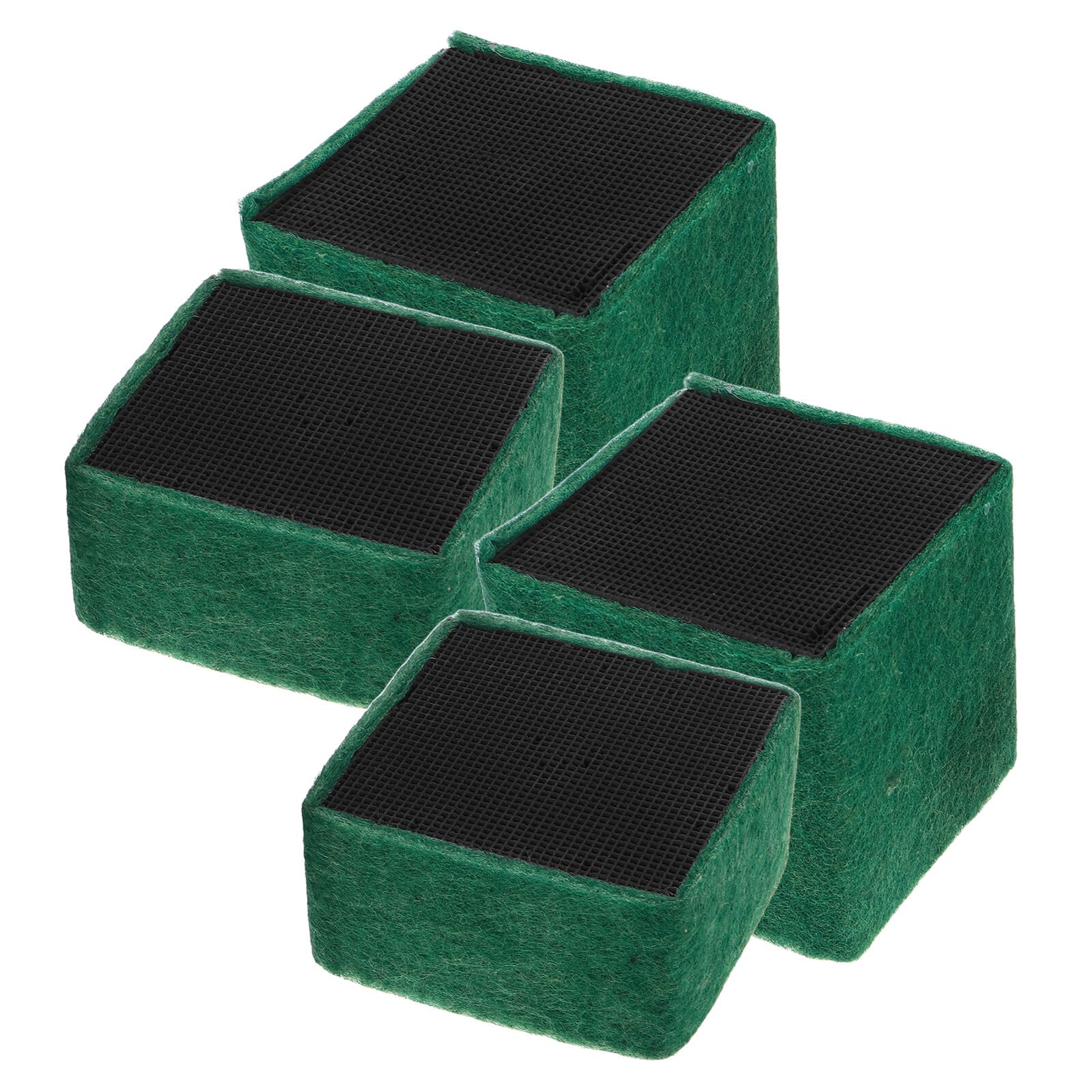 4 Piezas Bloques Filtro para Acuario con Activado Purificador Agua para Peceras Agua Dulce y Salada Sistema Filtración Mecánica Compatible con Tanques Variados