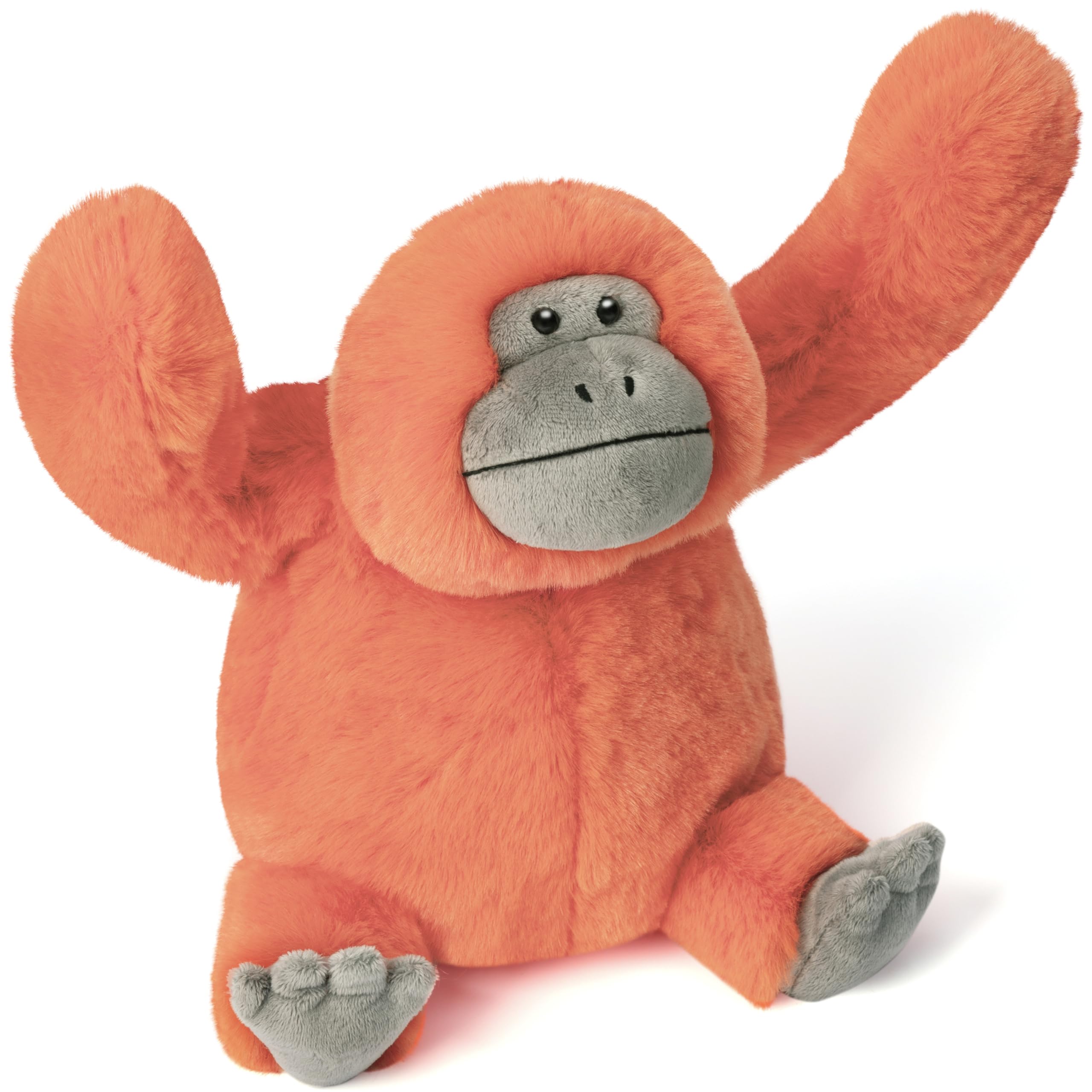 IKASA Gorilla Stuffed Animals Orangutan Plush Toys,12" Cute Soft Plushie Cuddly Toy, Gifts for Family Kids Girls Boys