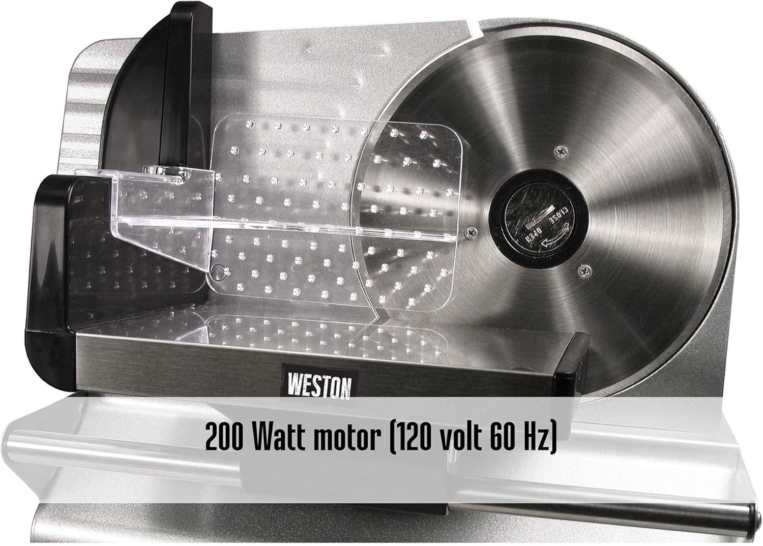 Weston 7.5-Inch Stainless Steel Food Slicer (83-0750-W)