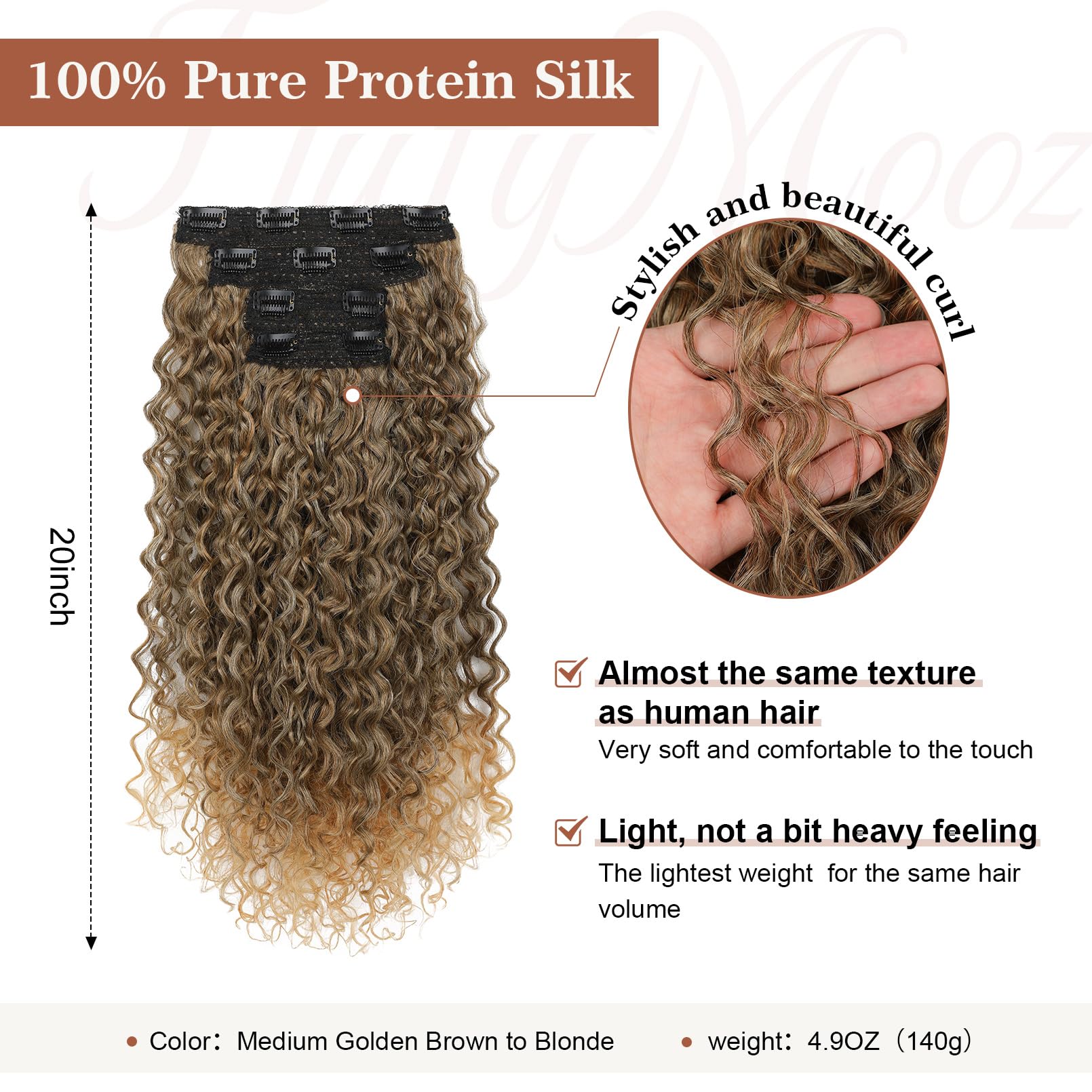Clip in Hair Extensions - Image 2