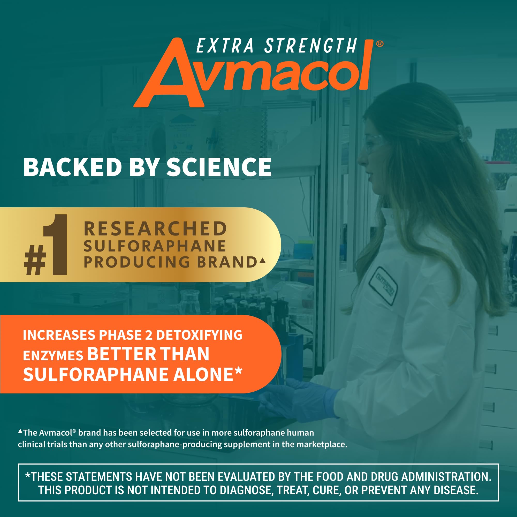 Nutramax Avmacol Extra Strength Sulforaphane Producing Supplement, 75 Tabs — Amazon image 5