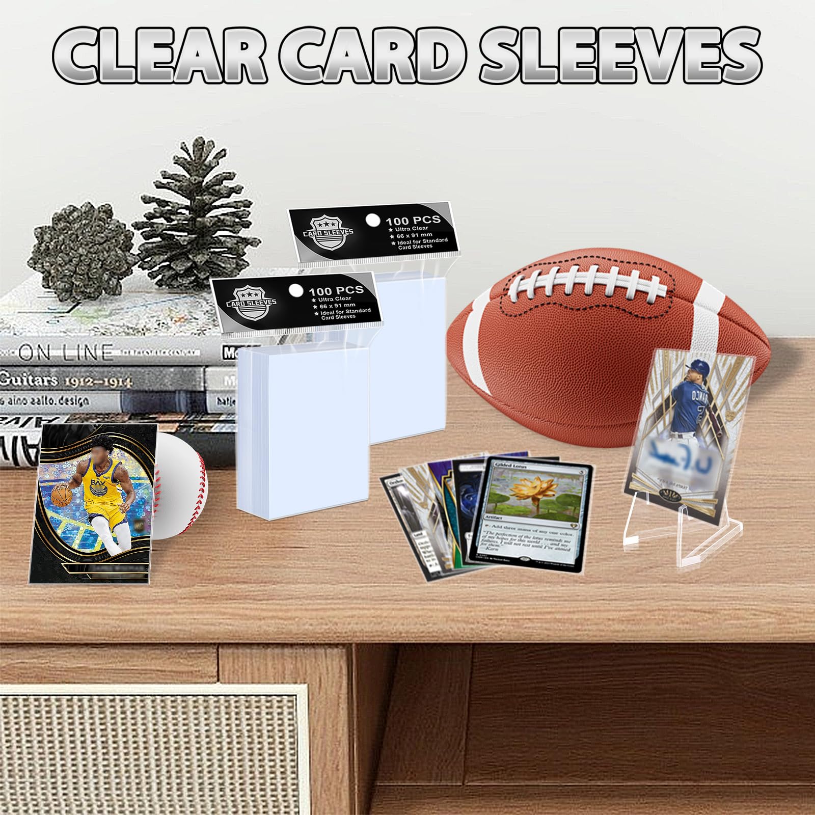 card sleeves online Amazon.com: VKshop 1000Pcs Card Sleeves