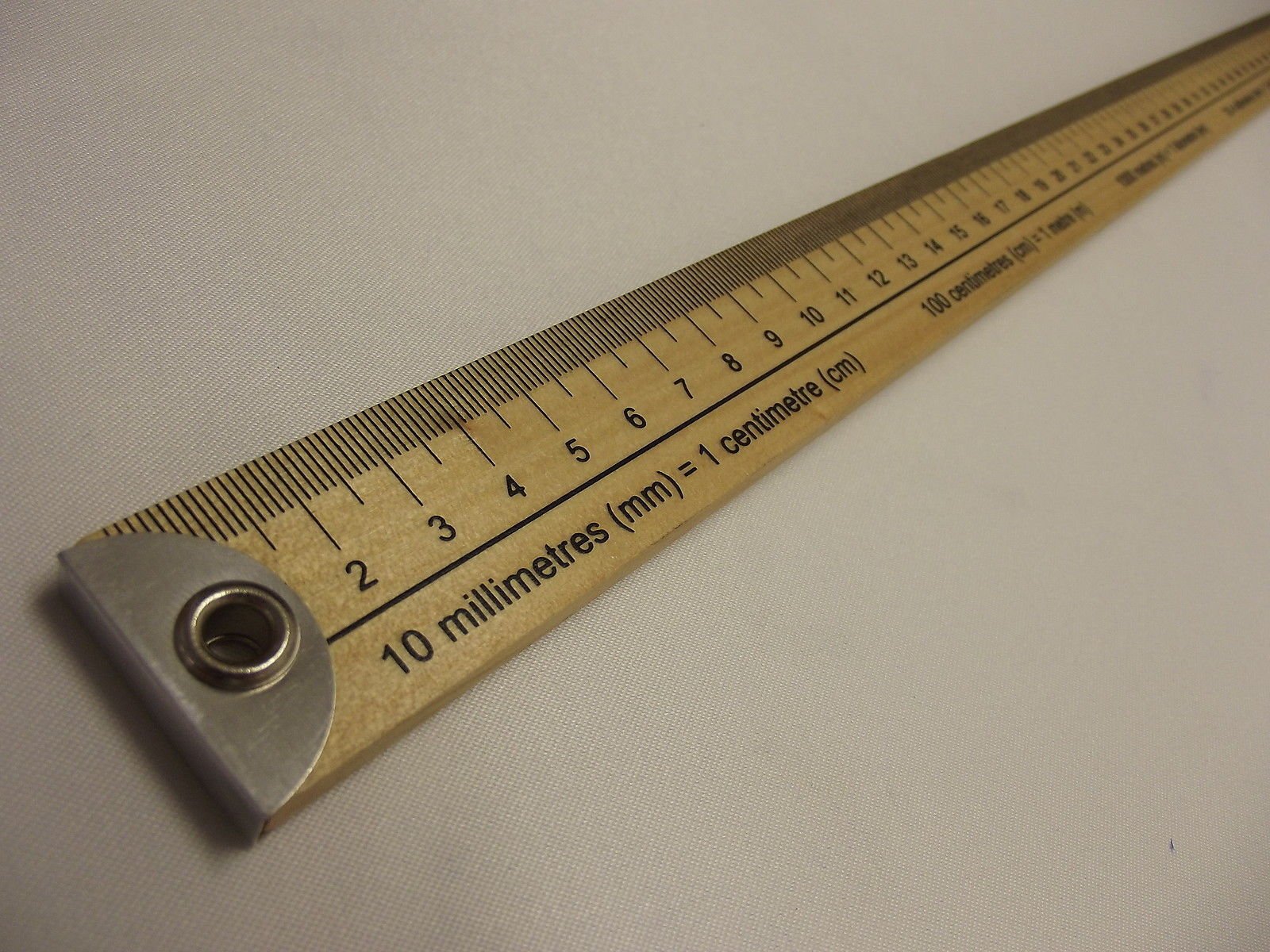 Imperial/Metric Wooden Metre Stick Ruler