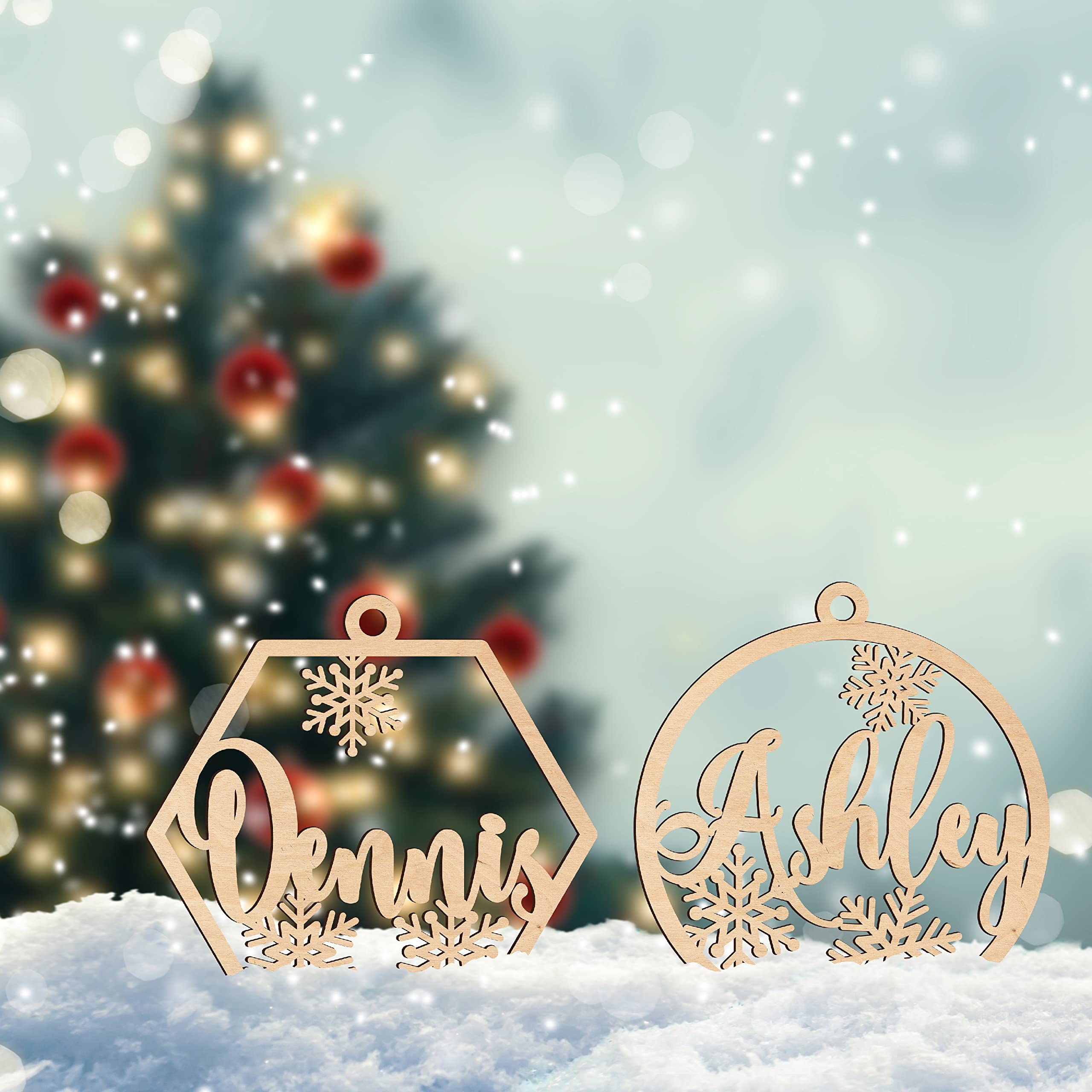 Amazon.co.jp: クリスマスストッキング 名前タグ 3個セット 3つの