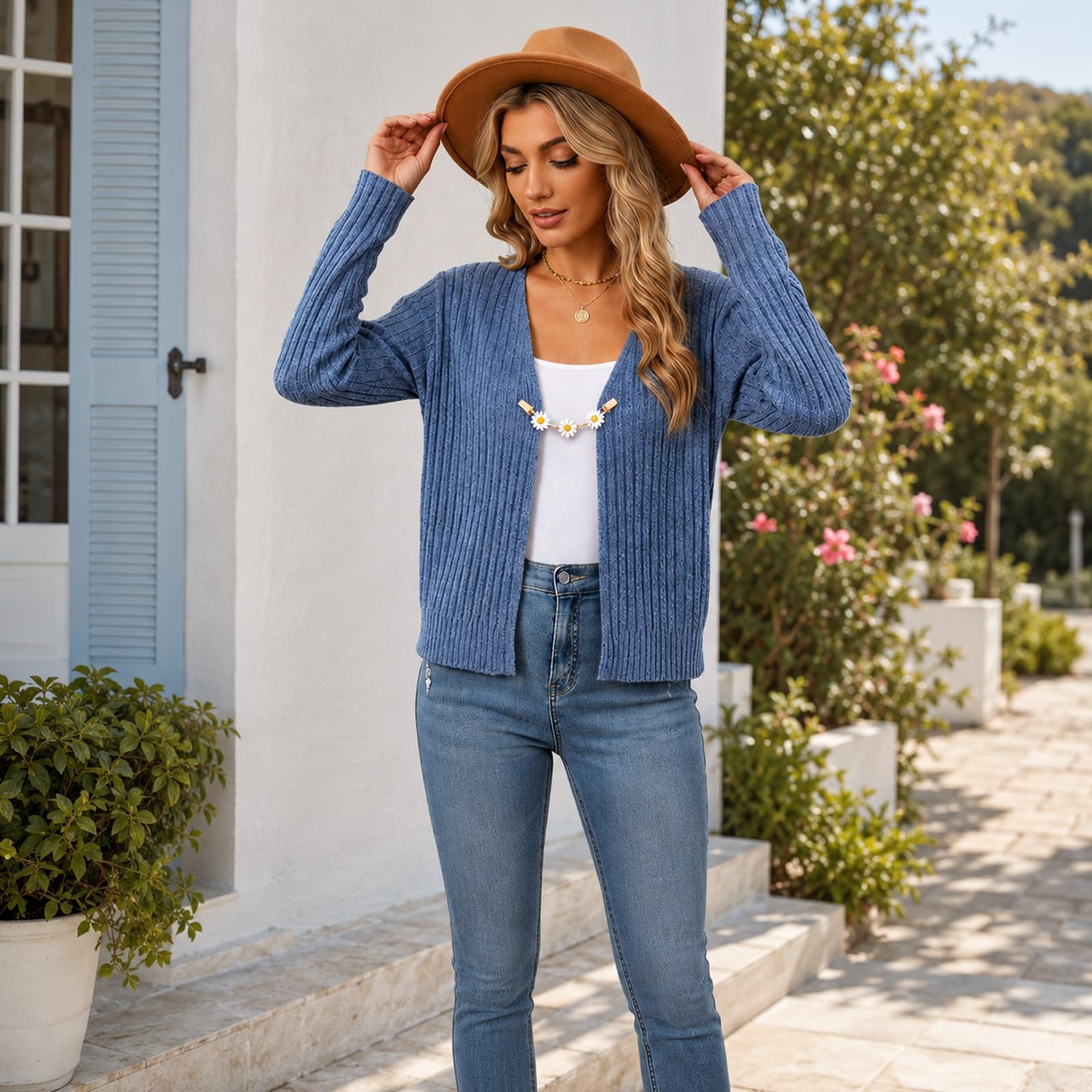 5 Stück Cinch Clips Blusen Klammer, Cardigan Clips Für Kleidung, Cardigan Clip Damen Für Jacken Ohne Knöpfe, Für Vielseitige Anwendungen