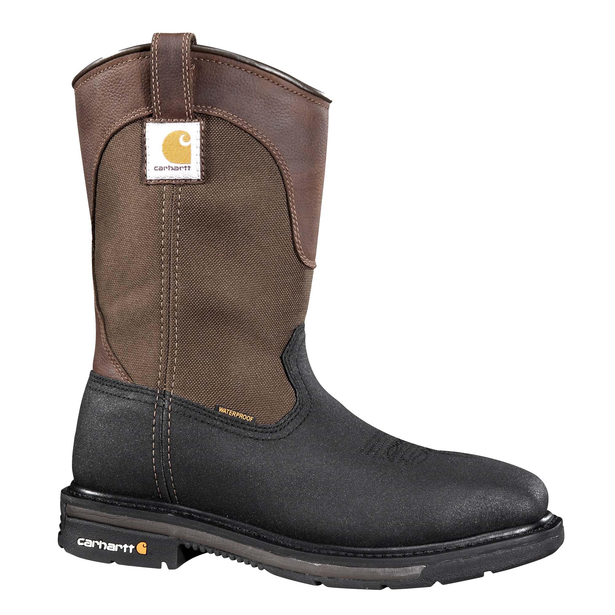 Carhartt Men's Rugged Flex Square toe 11'' Steel Toe Wellington