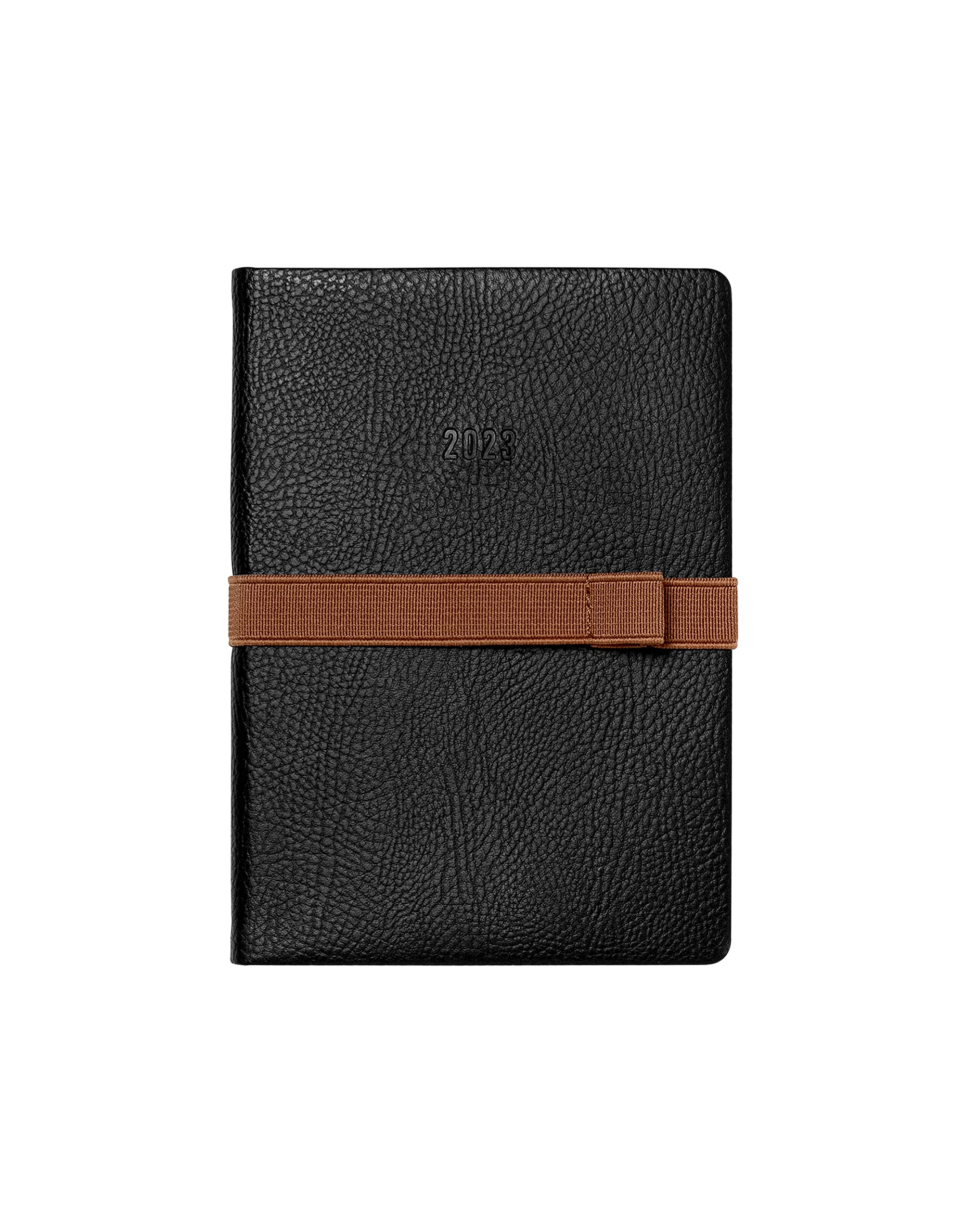 Letts of London Oslo A6 week to view 2023 diary - black 23-082338