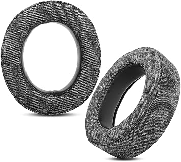 Earpads Replacement Cushion Compatible with Corsair HS70,HS60,HS50 Series Headphones Durable Ear Pads with Breathable Fabric Foam