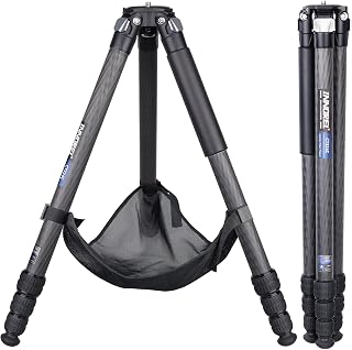 Compact Carbon Fiber Tripod with Stone Bag INNOREL CT324C Heavy Duty Travel Camera Stand for Canon Sony Nikon DSLR Camcorder Price In India