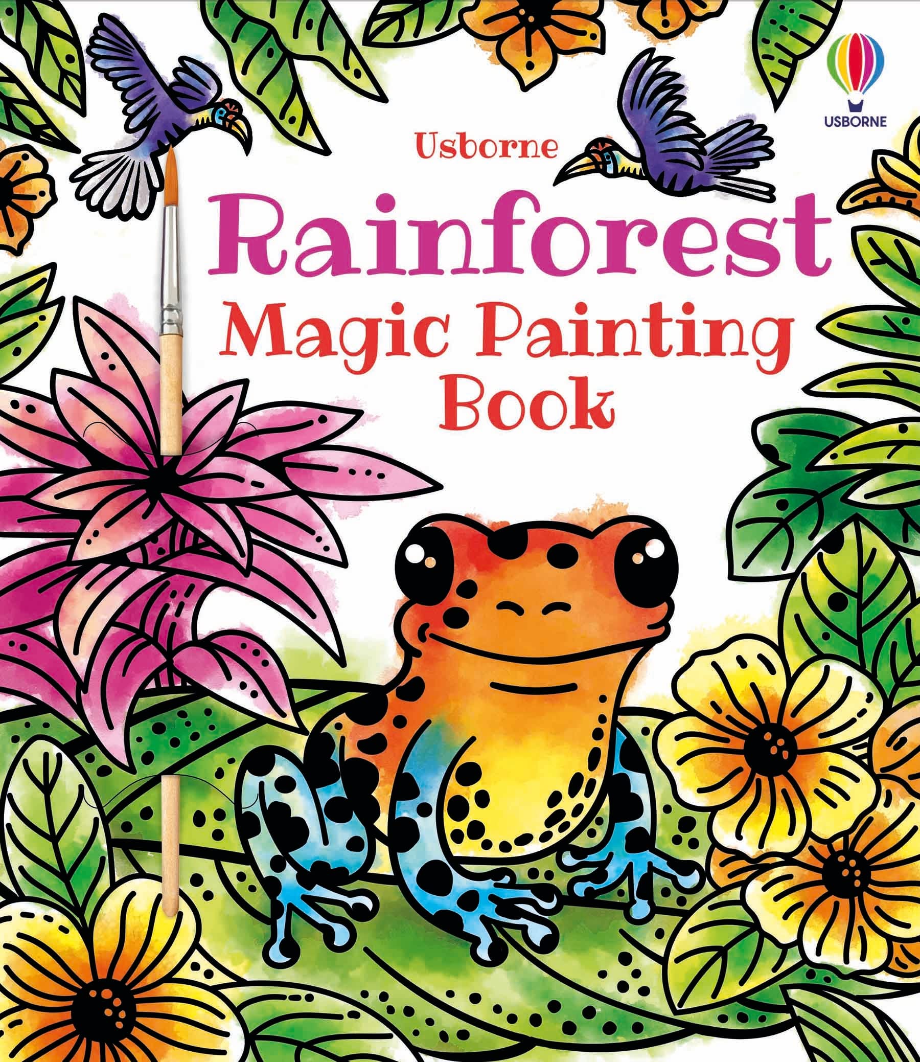 Rainforest Magic Painting Book (Magic Painting Books)