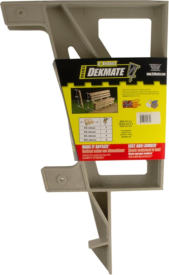 Hopkins 90168 2x4basics Dekmate Bench Bracket, Sand 2 Pack Amazon.ca Tools & Home Improvement