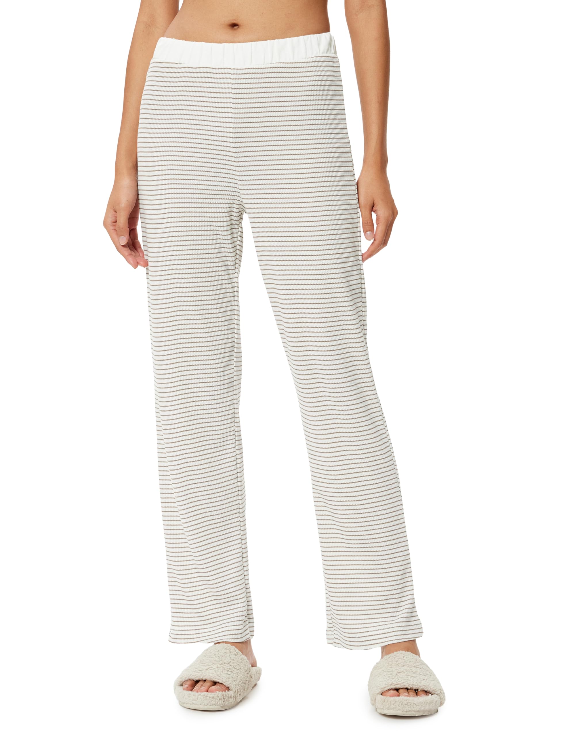 Pijama Altı Dokulu Bol Paça