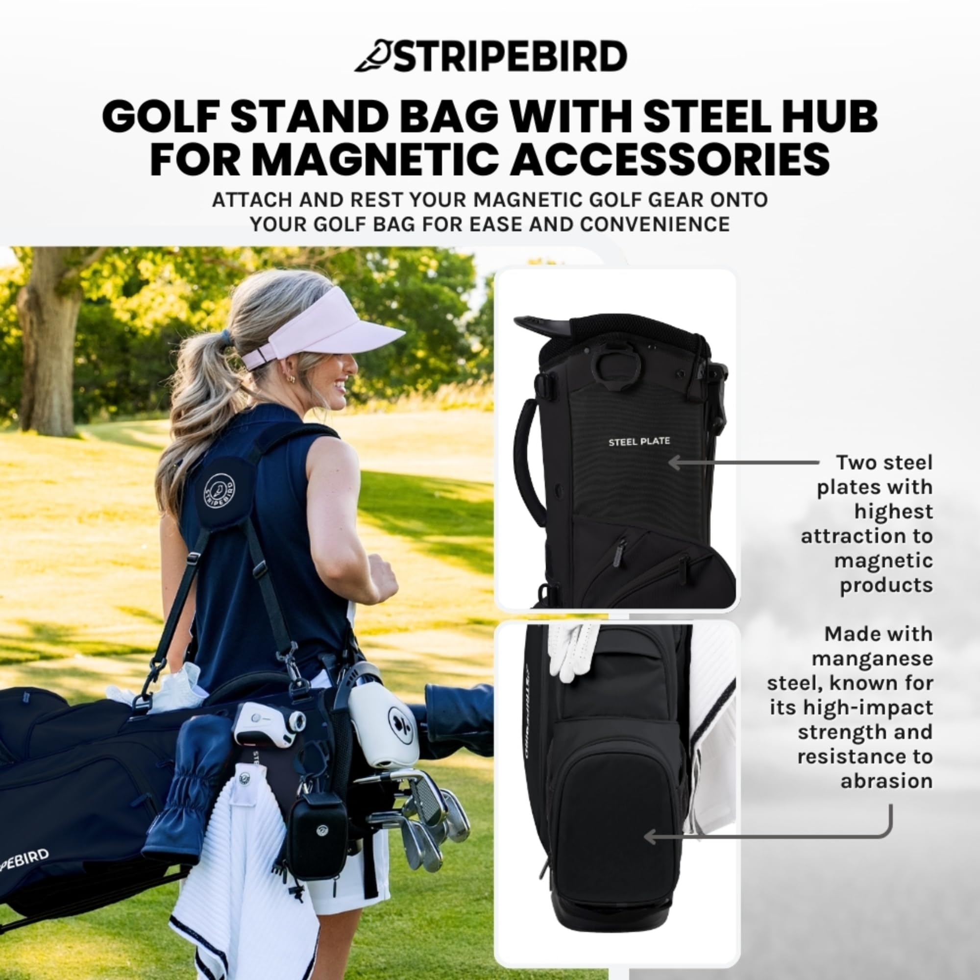 ゴルフバッグ・キャディバッグ F.C.R.B GOLF SELF STAND BAG Bristol fcrb_230126_black.jpg?v=