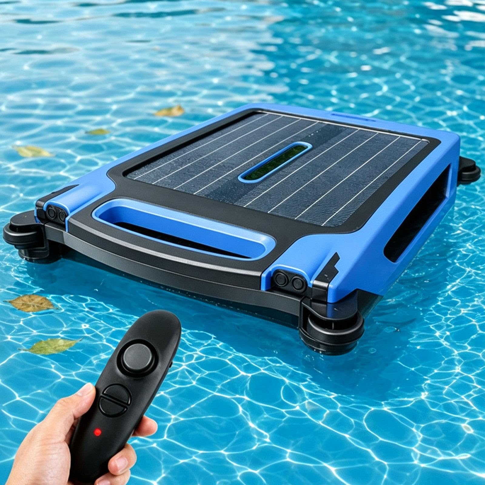 Skimmer de Superficie Trabaja Totalmente sin supervisión Humana Gracias a su función de evitación de obstáculos y Mantiene Limpia la Capa Superior del Agua en Piscinas públicas y privadas